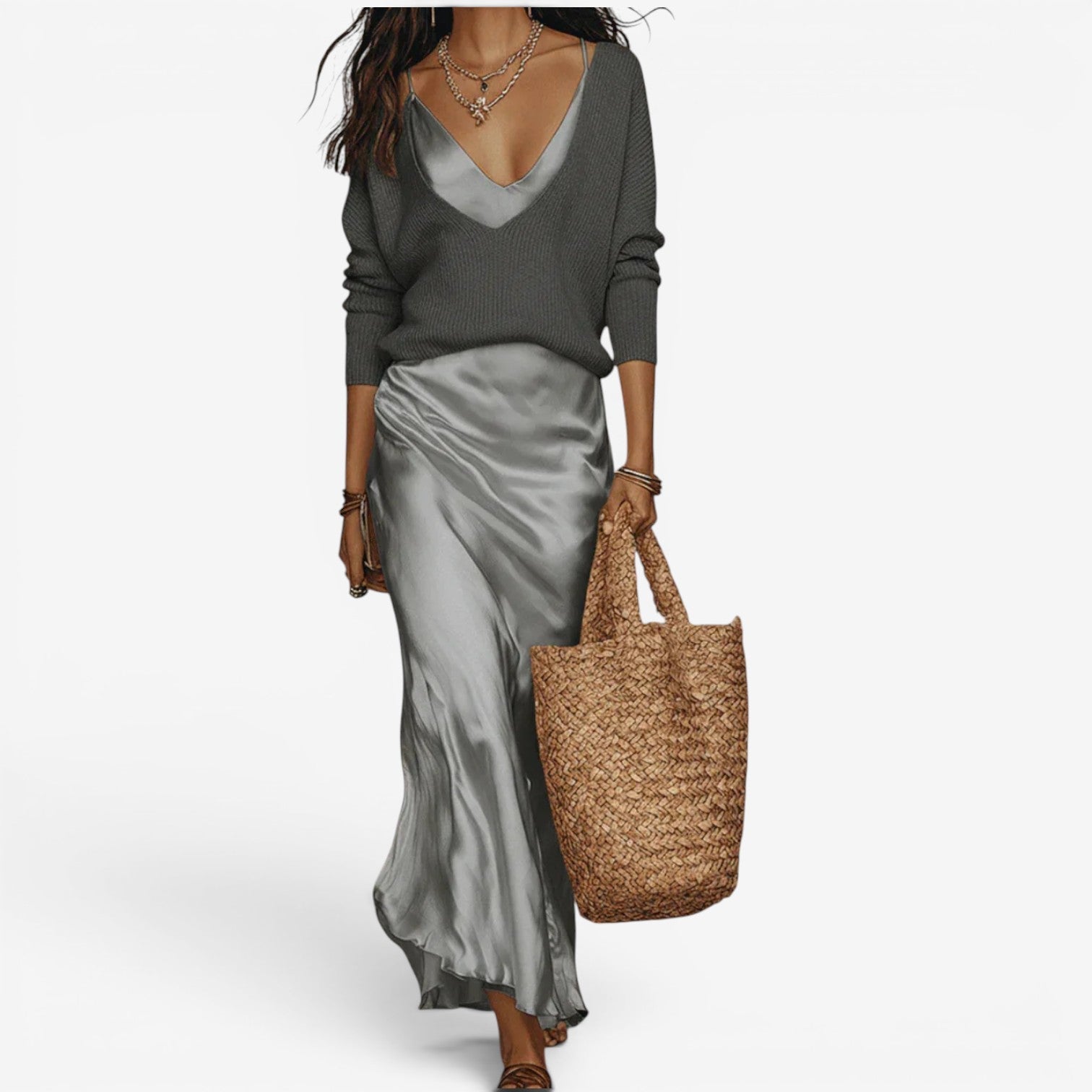 Jam™ Long slip dress