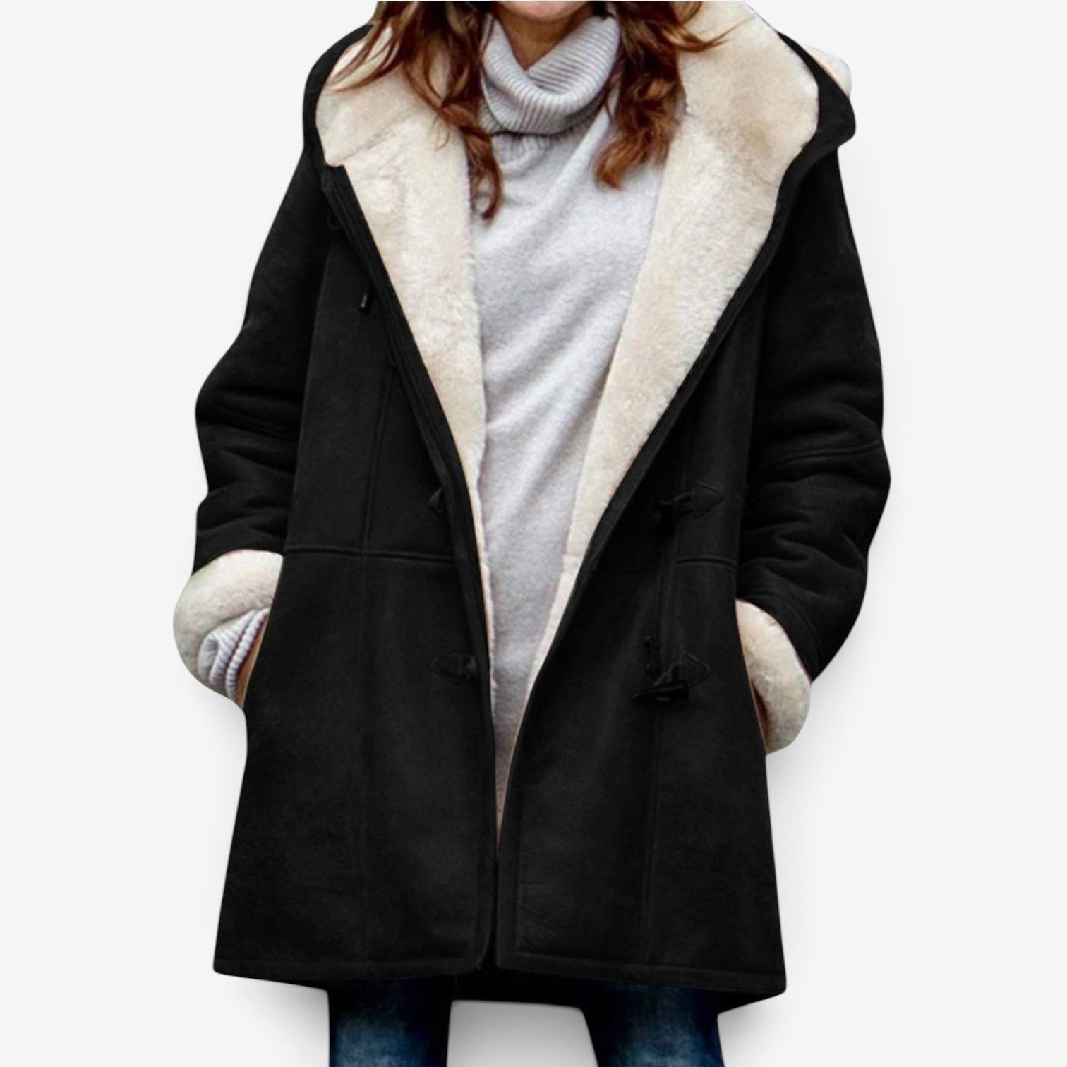 Courey™ Hooded duffle coat