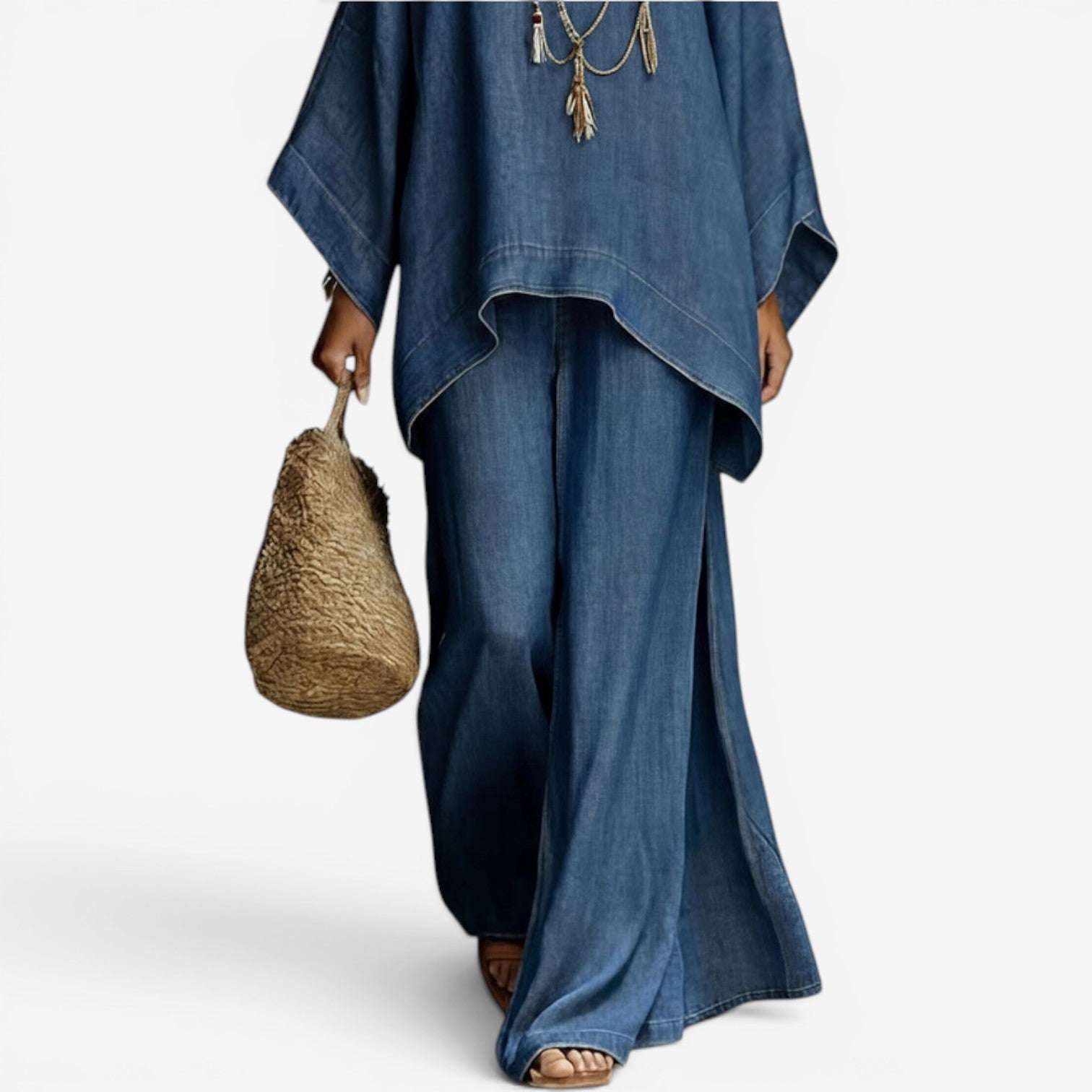 Jolina™ Two-piece denim suit