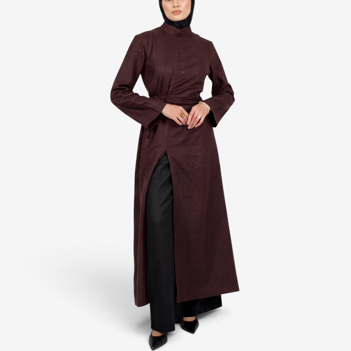 Yasmine™ Wrap-Front Tunic Set