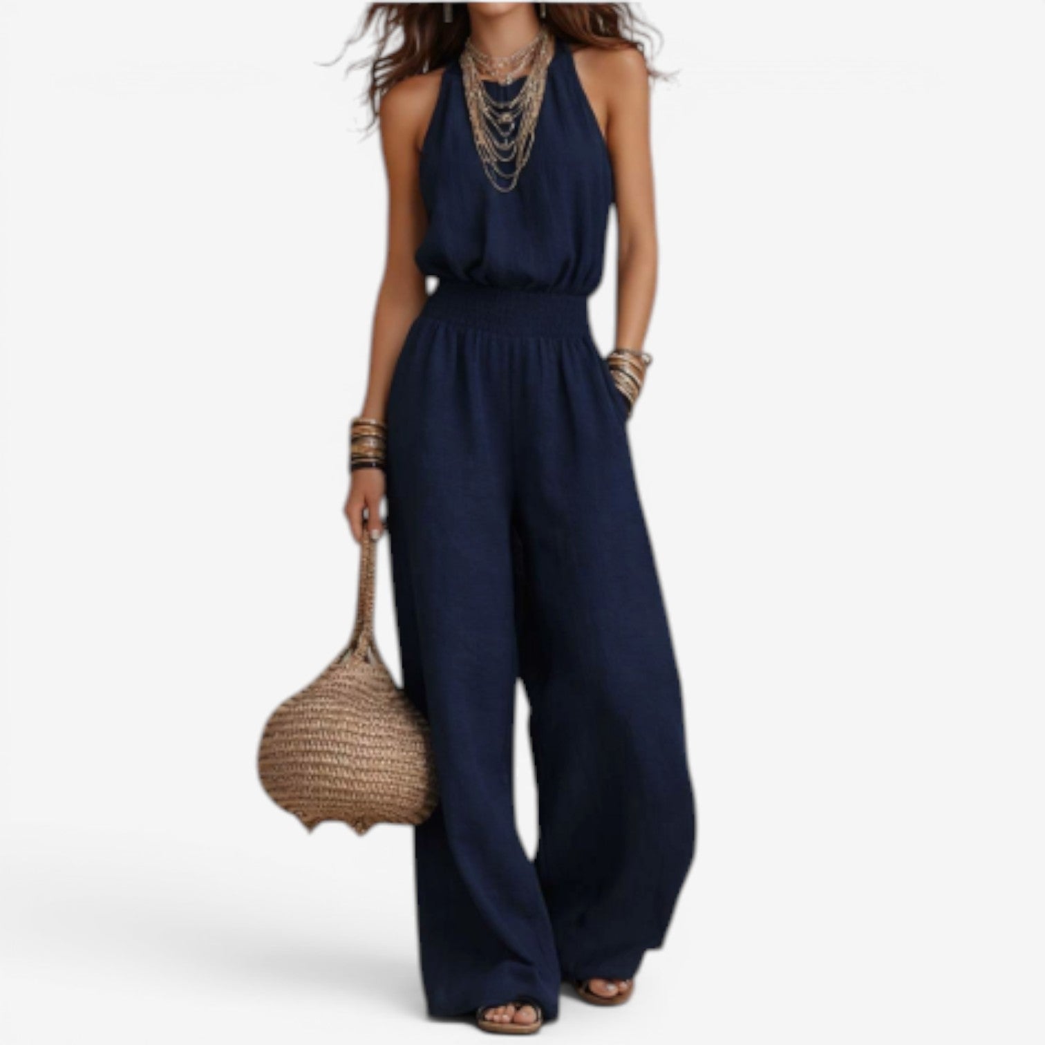 Glecy™ Wide-leg jumpsuit