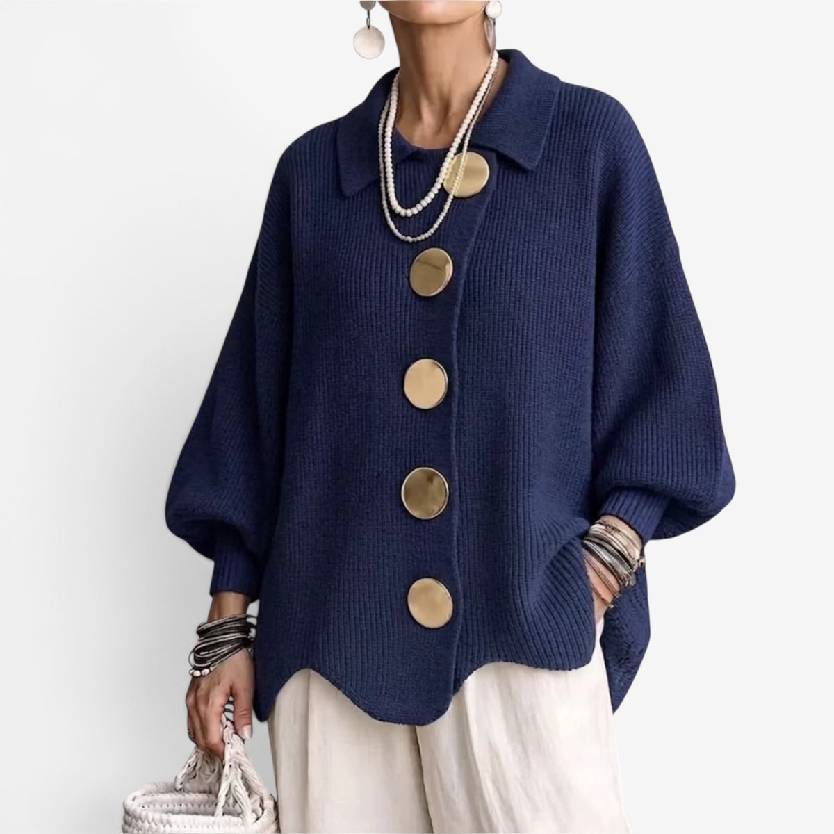 Chona™ Oversized knit cardigan sweater