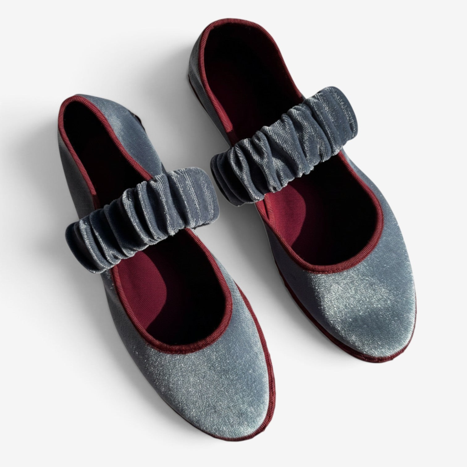 Ellina™ Velvet ballet flats