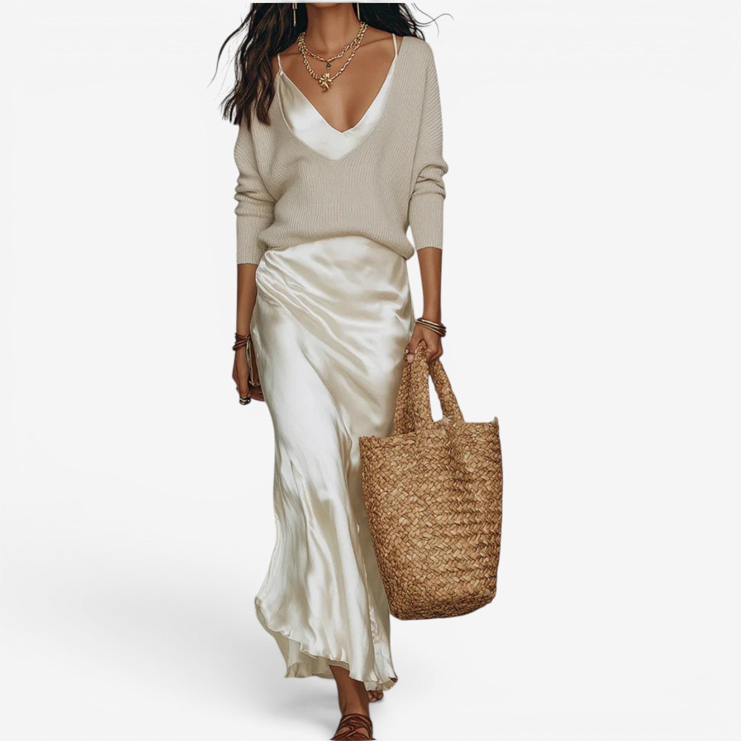 Jam™ Long slip dress