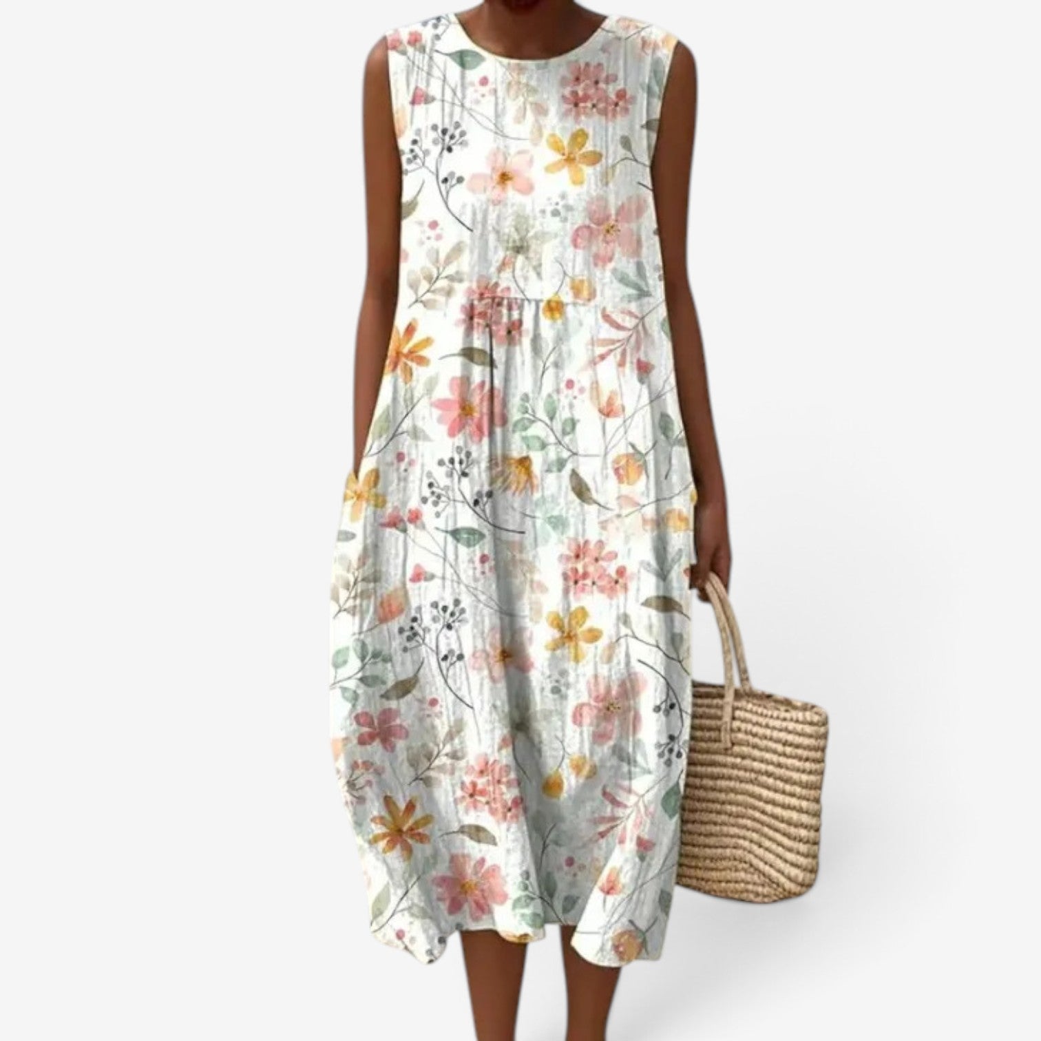 Jella™ Sleeveless midi dress