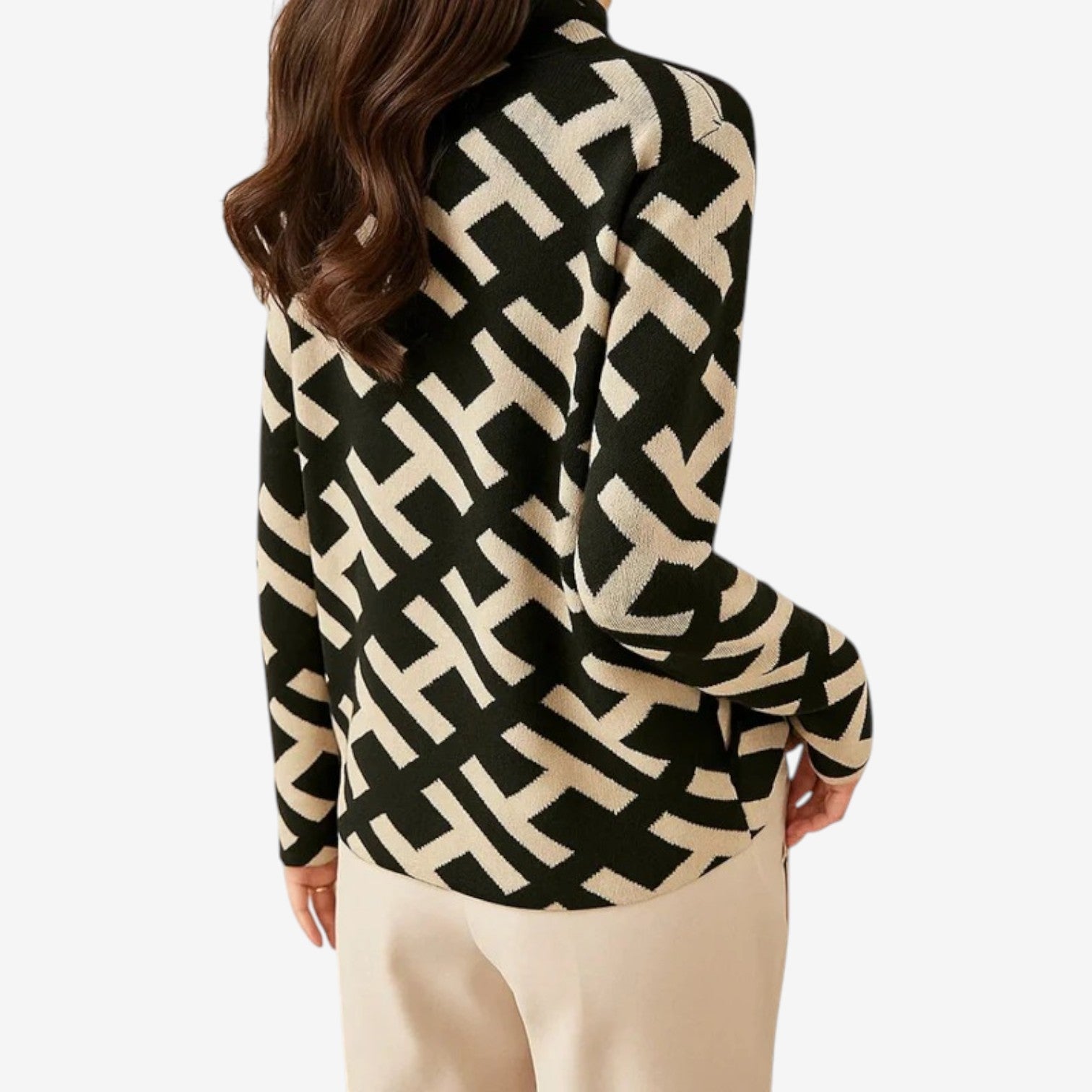 Rossi™ Geometric Sweater
