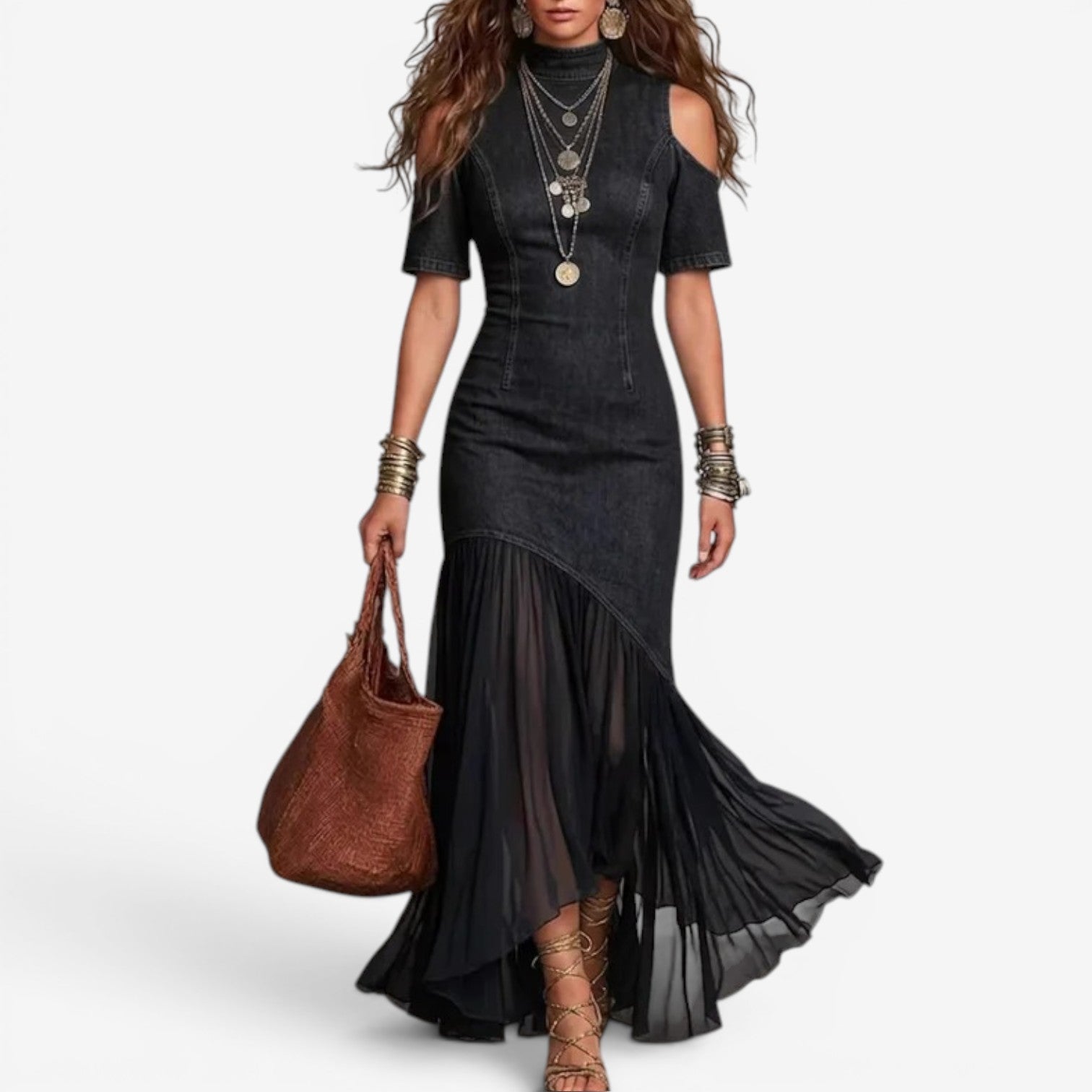 Kimberley™ Long denim dress