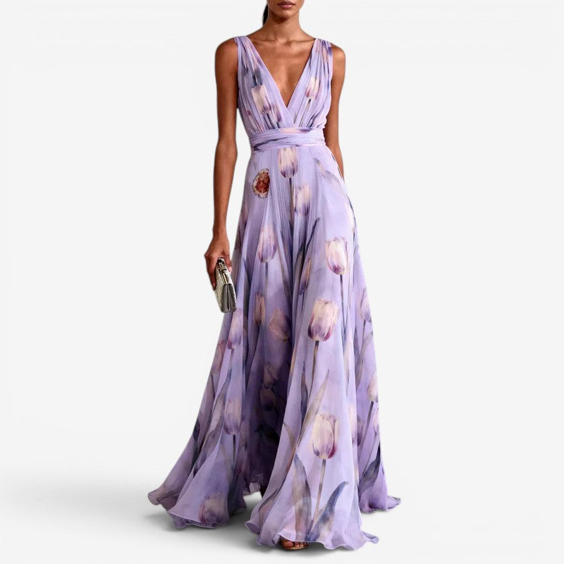 Sue™ Long floral dress