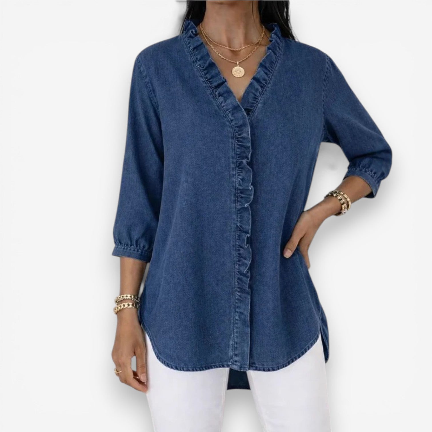 Carmina™ Long flowing shirt
