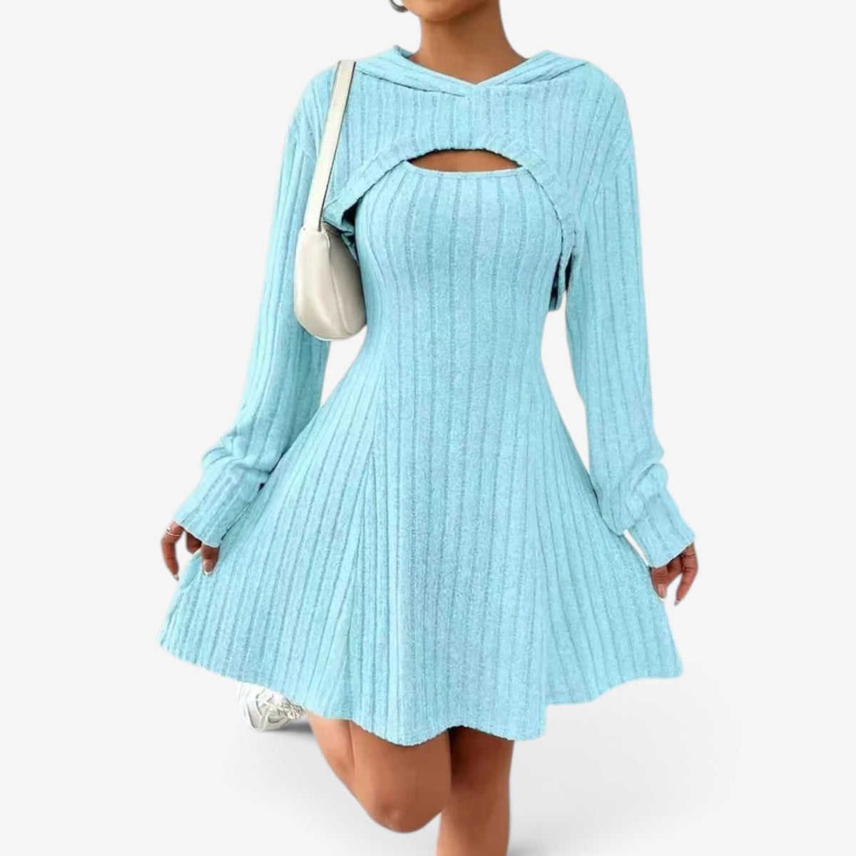Mayumi™ Knit mini dress set