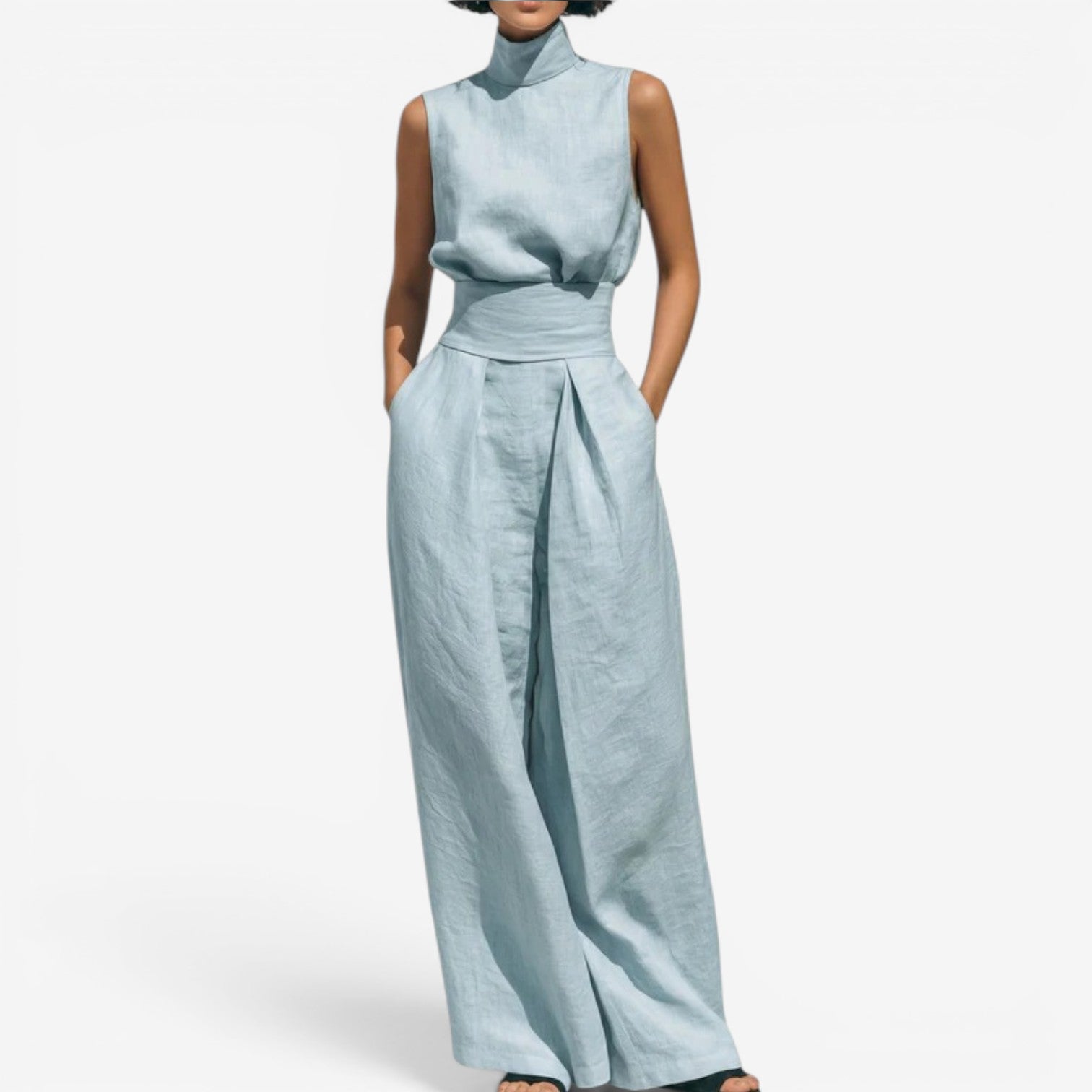 Marielli™ High-neck jumpsuit