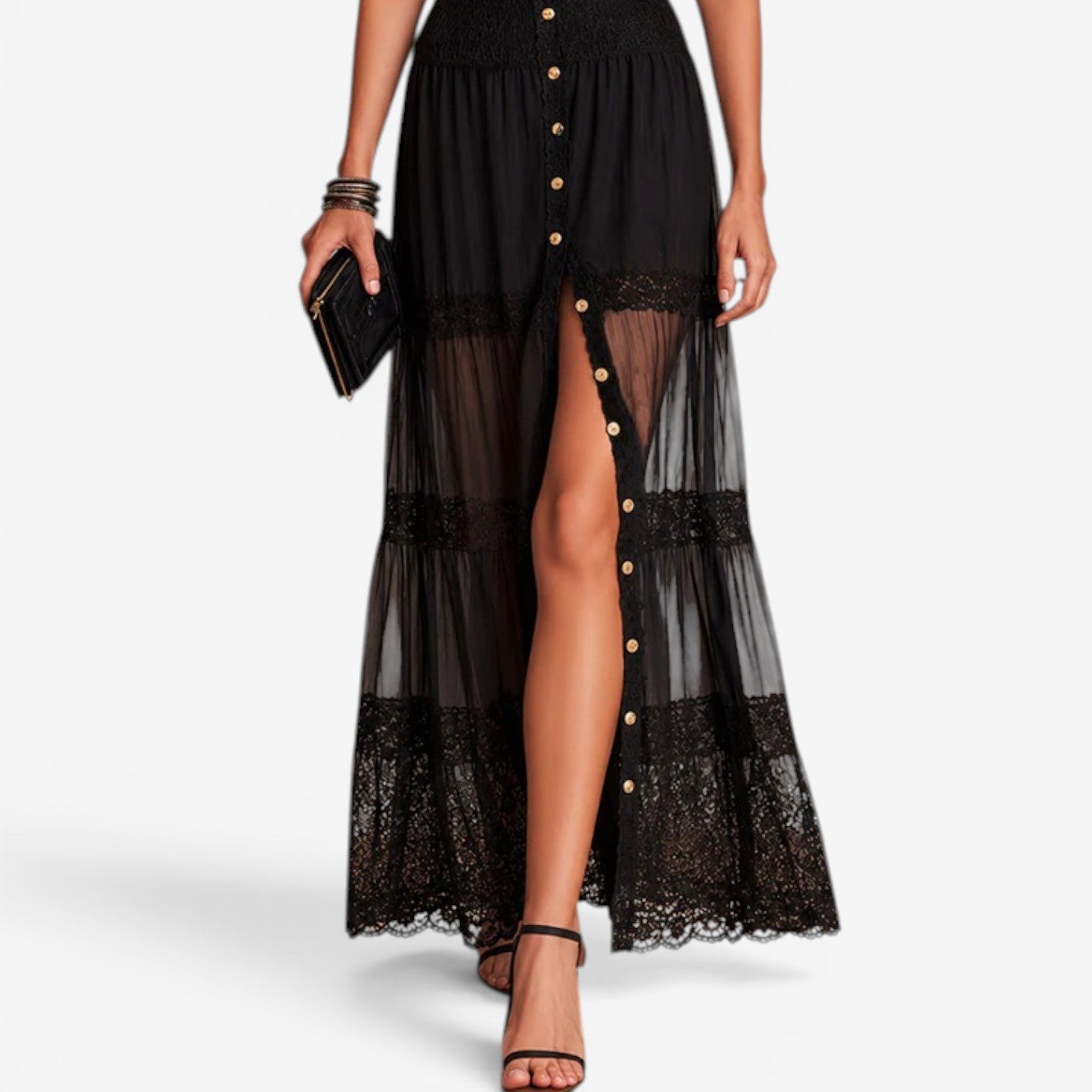 Janina™ Maxi shirt dress