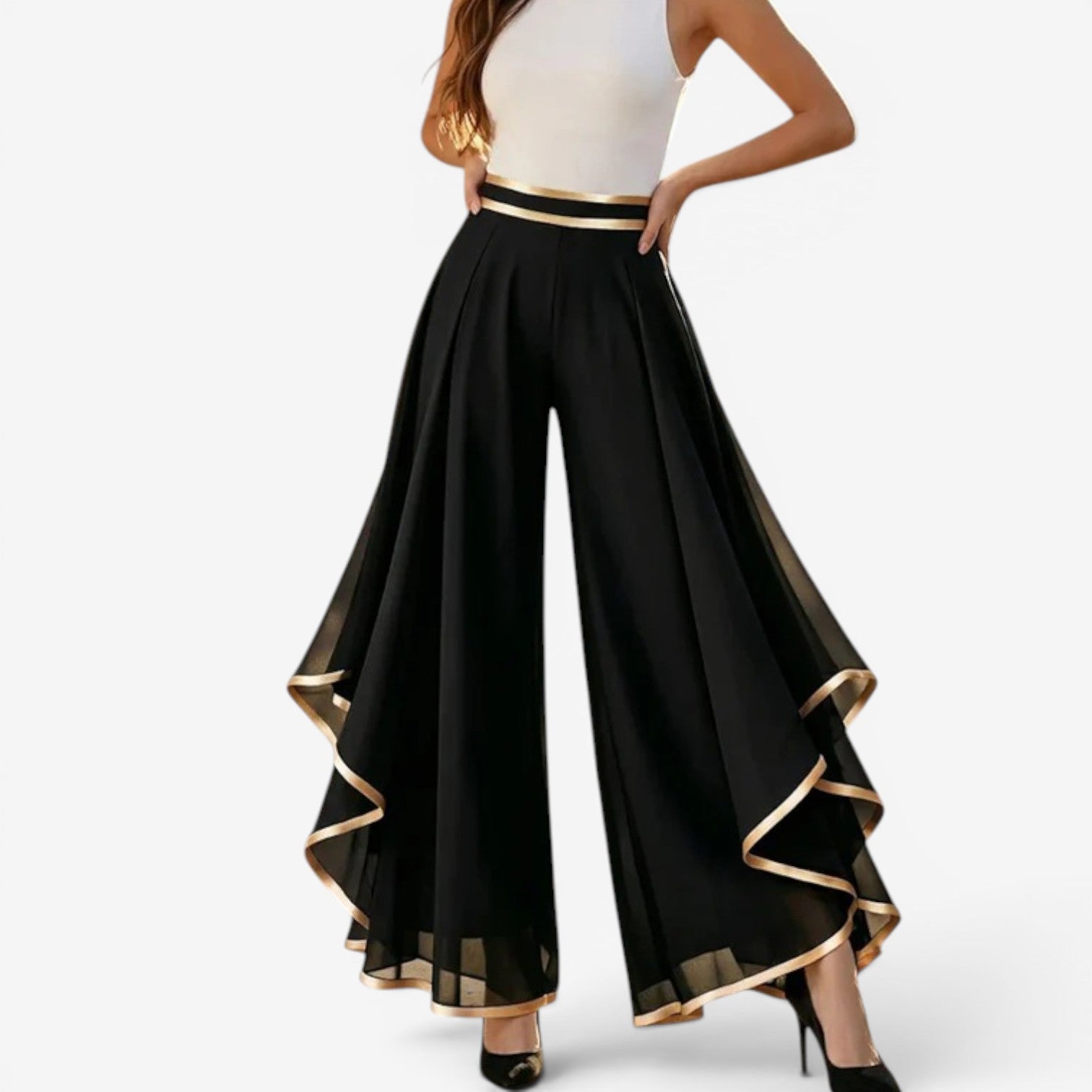 Ionna™ Chiffon Palazzo Pants