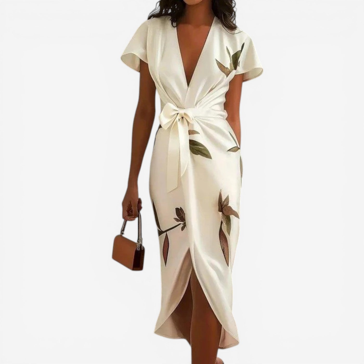 Hailey™ Wrap midi dress