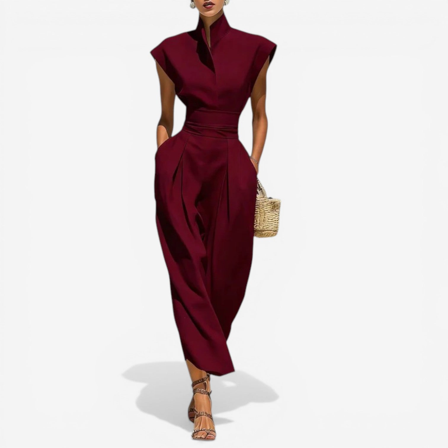 Addison™ High-neck jumpsuit
