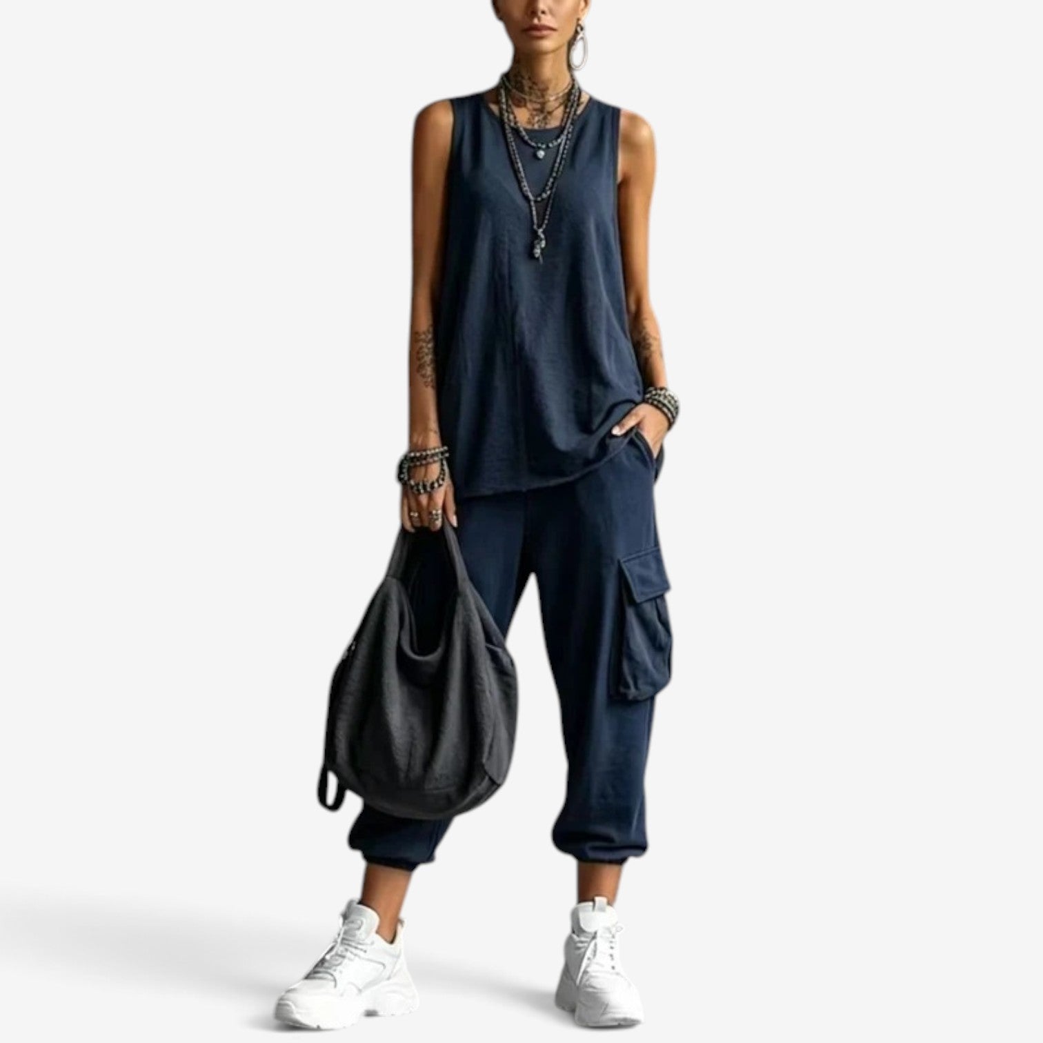 Ellie™ Two-piece sleeveless top