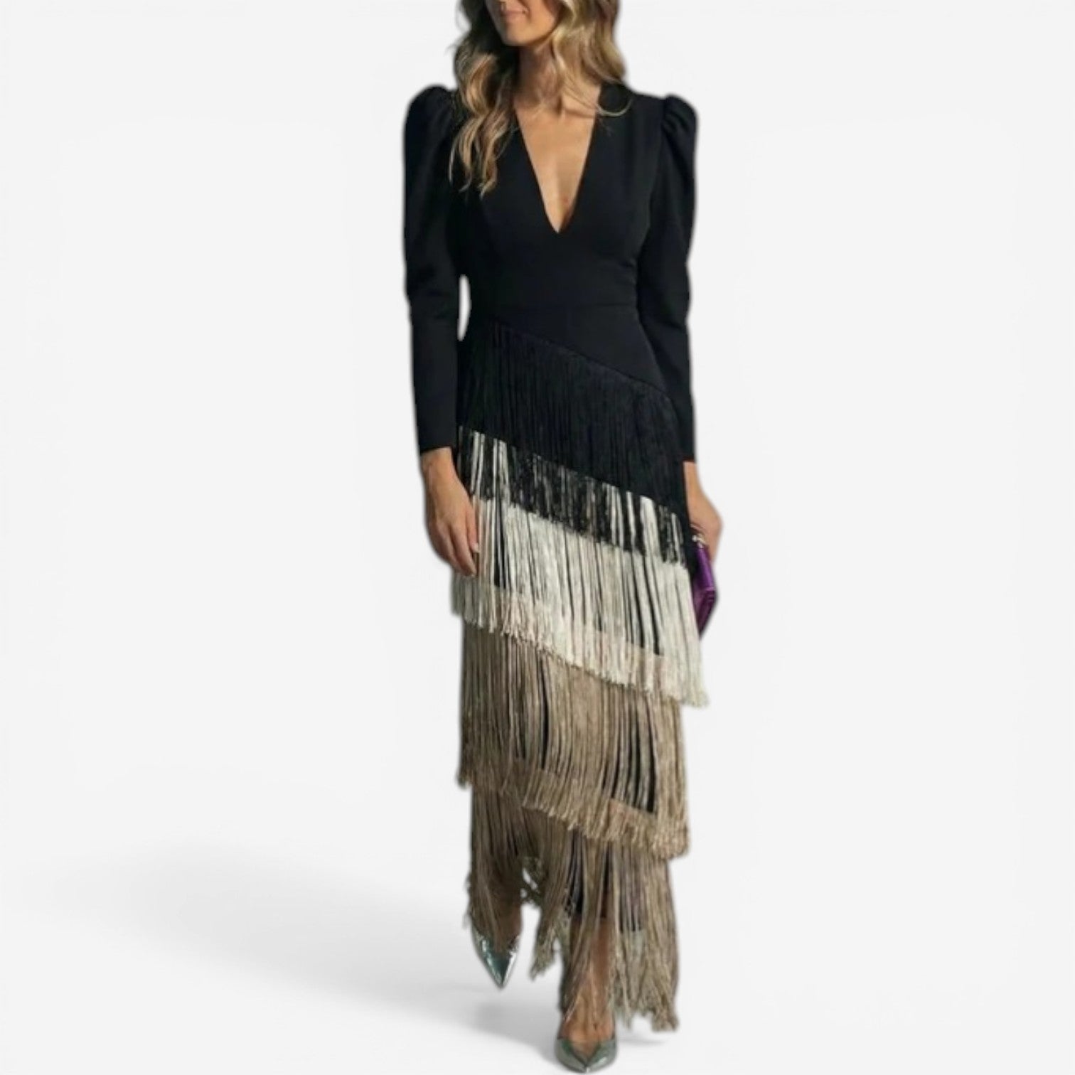 Atasha™ Dress with fringes
