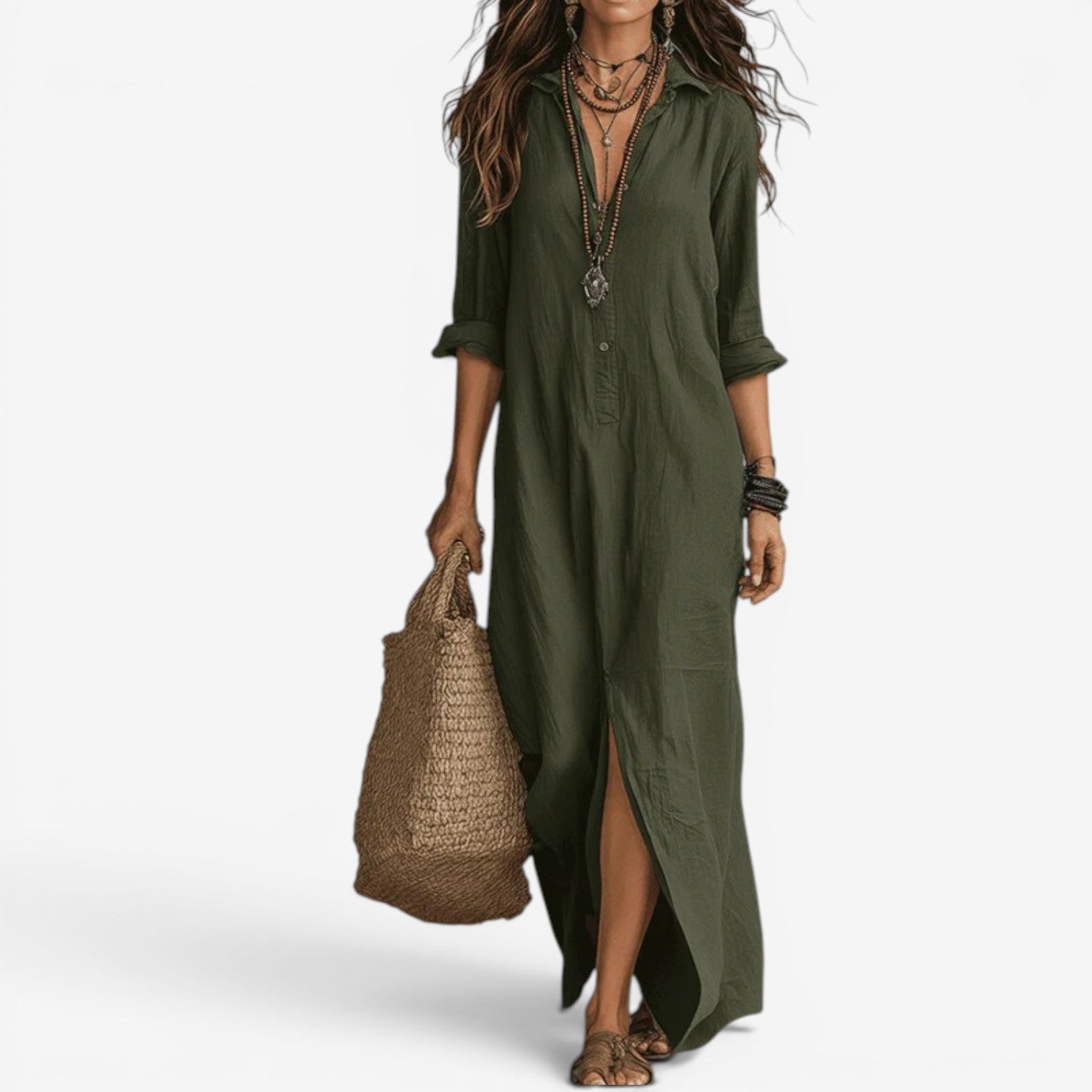 Amor™ Long shirt dress