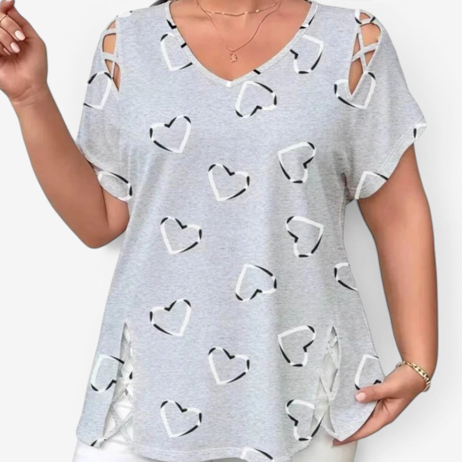 Jollie™ Heart print top