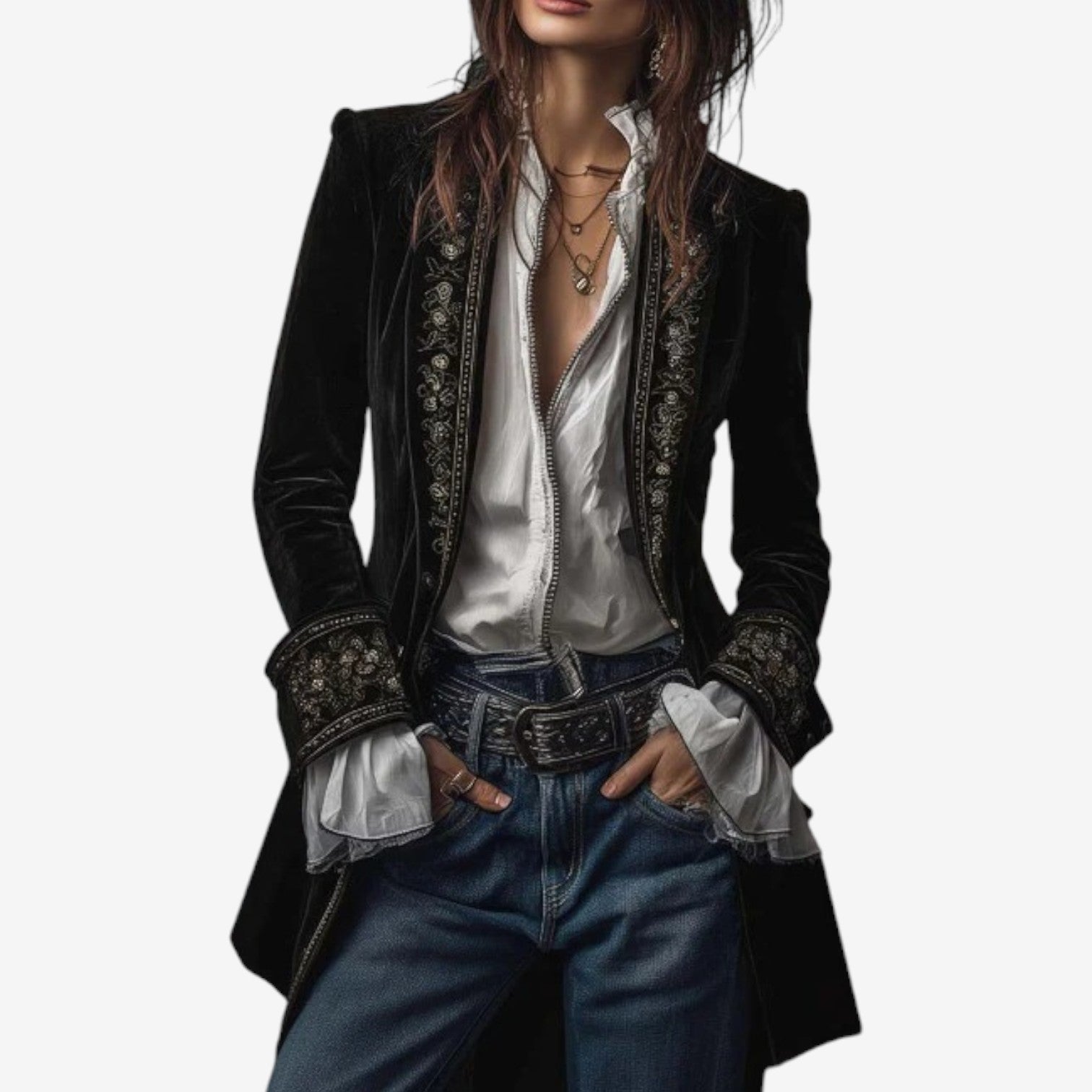 Ramousse™ Embroidered Blazer