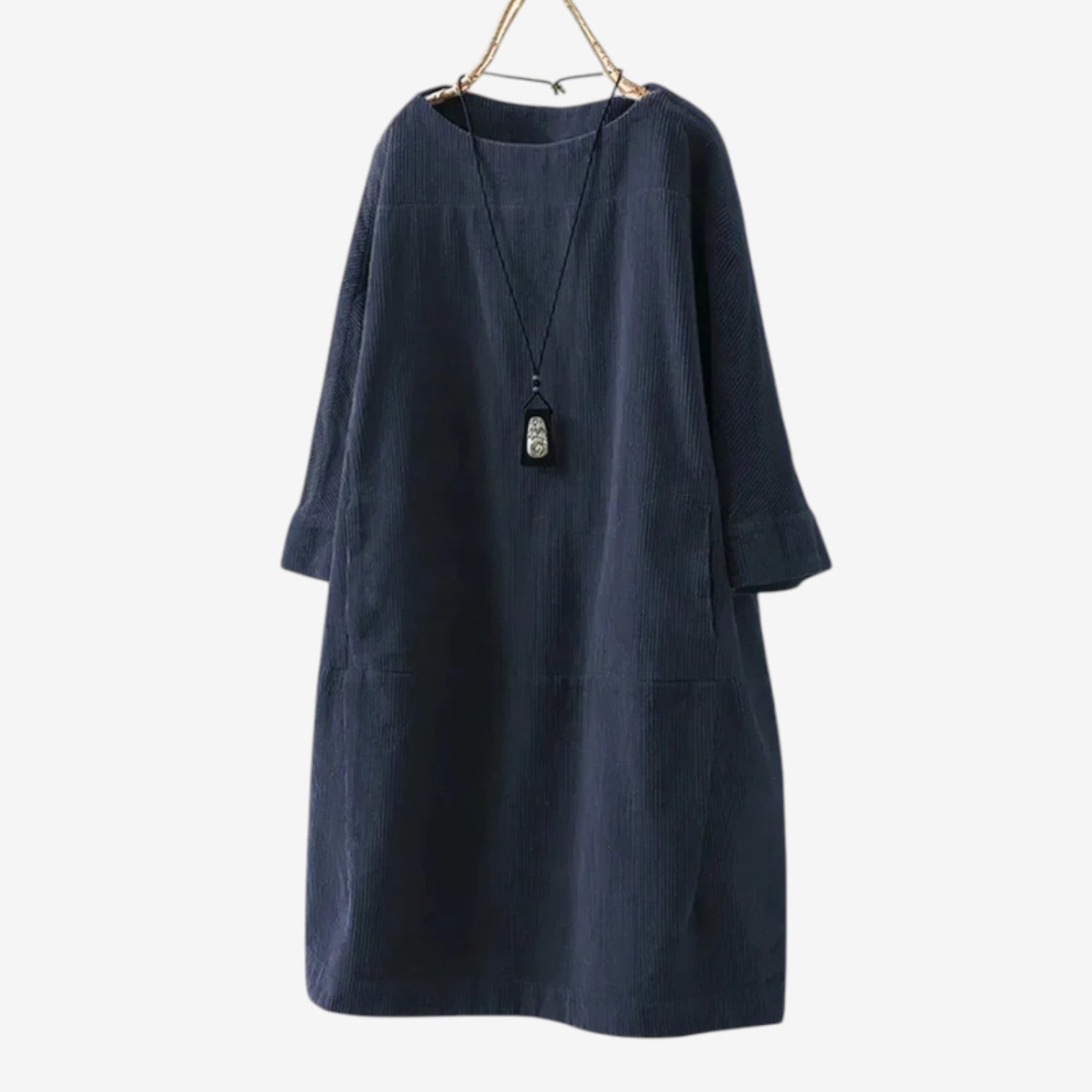 Quiblier™ Corduroy Dress