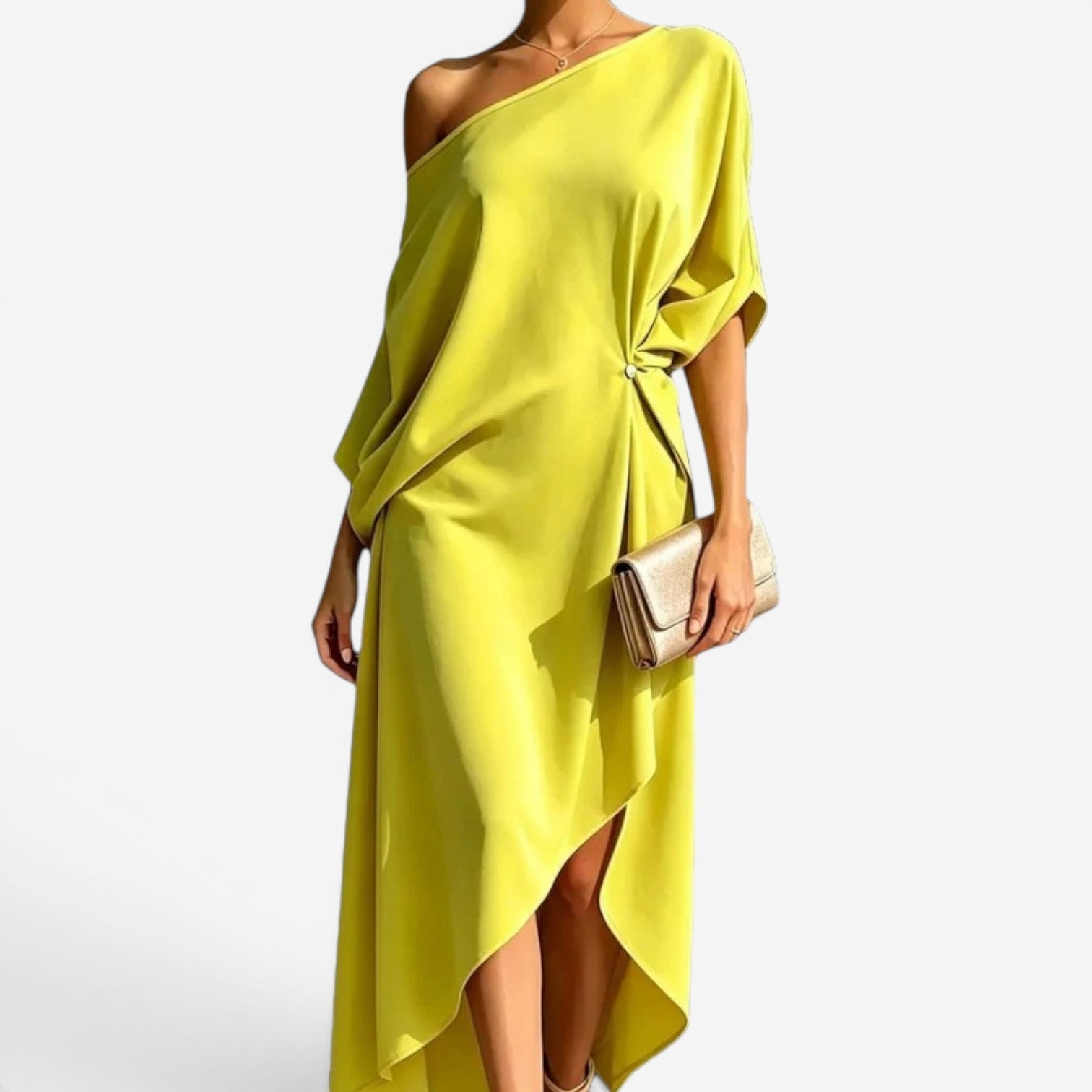 Candice™ One-shoulder midi dress