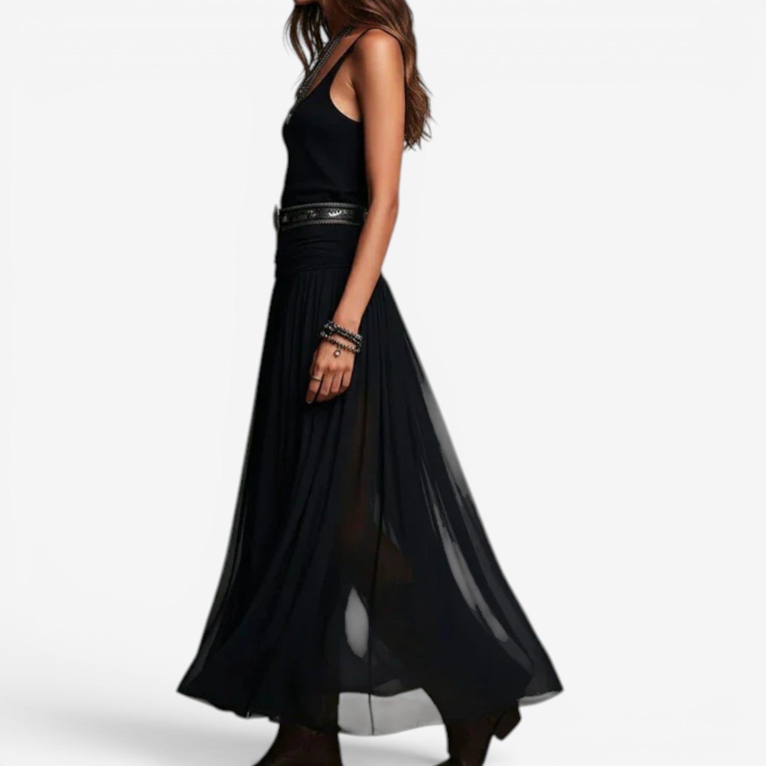 Lilianne™ Bohemian style maxi dress