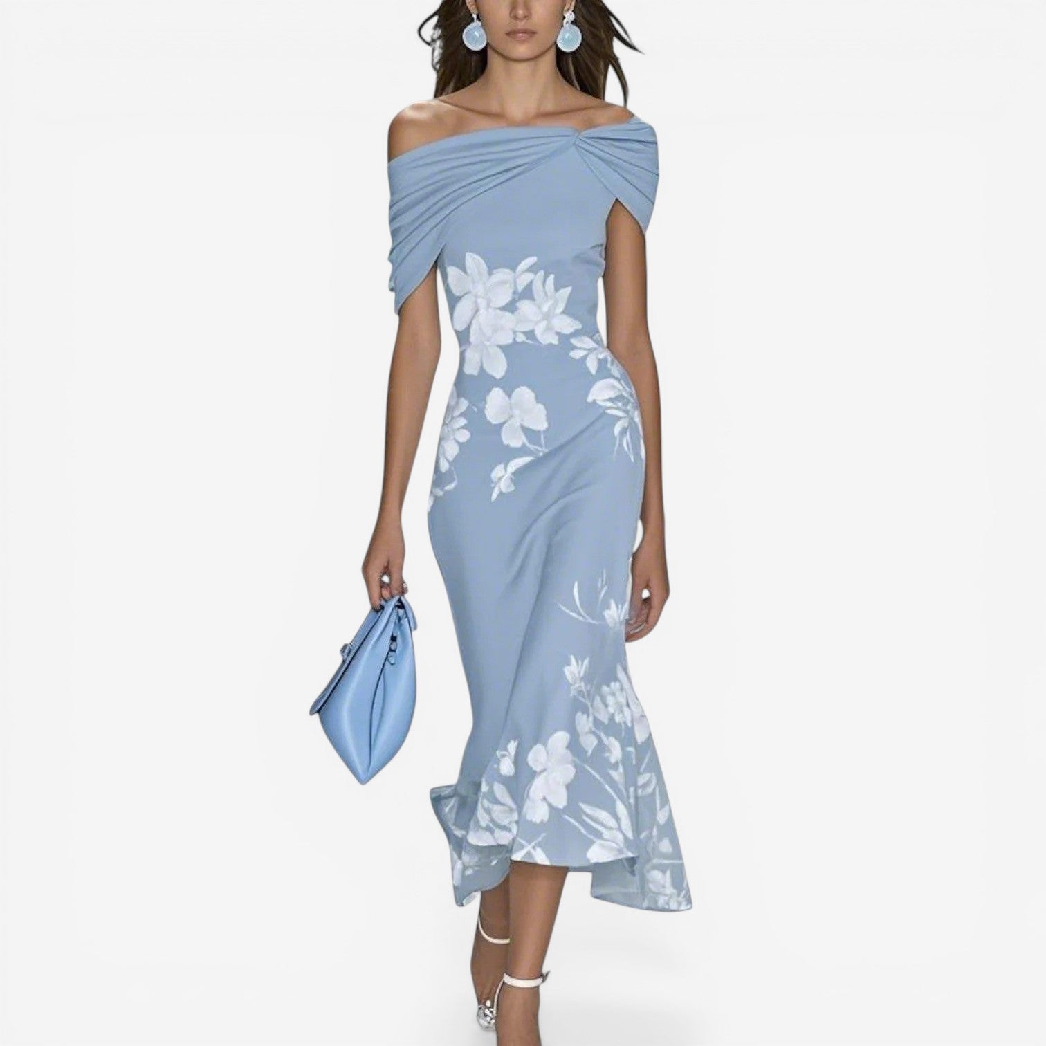 Glaiza™ Floral midi dress
