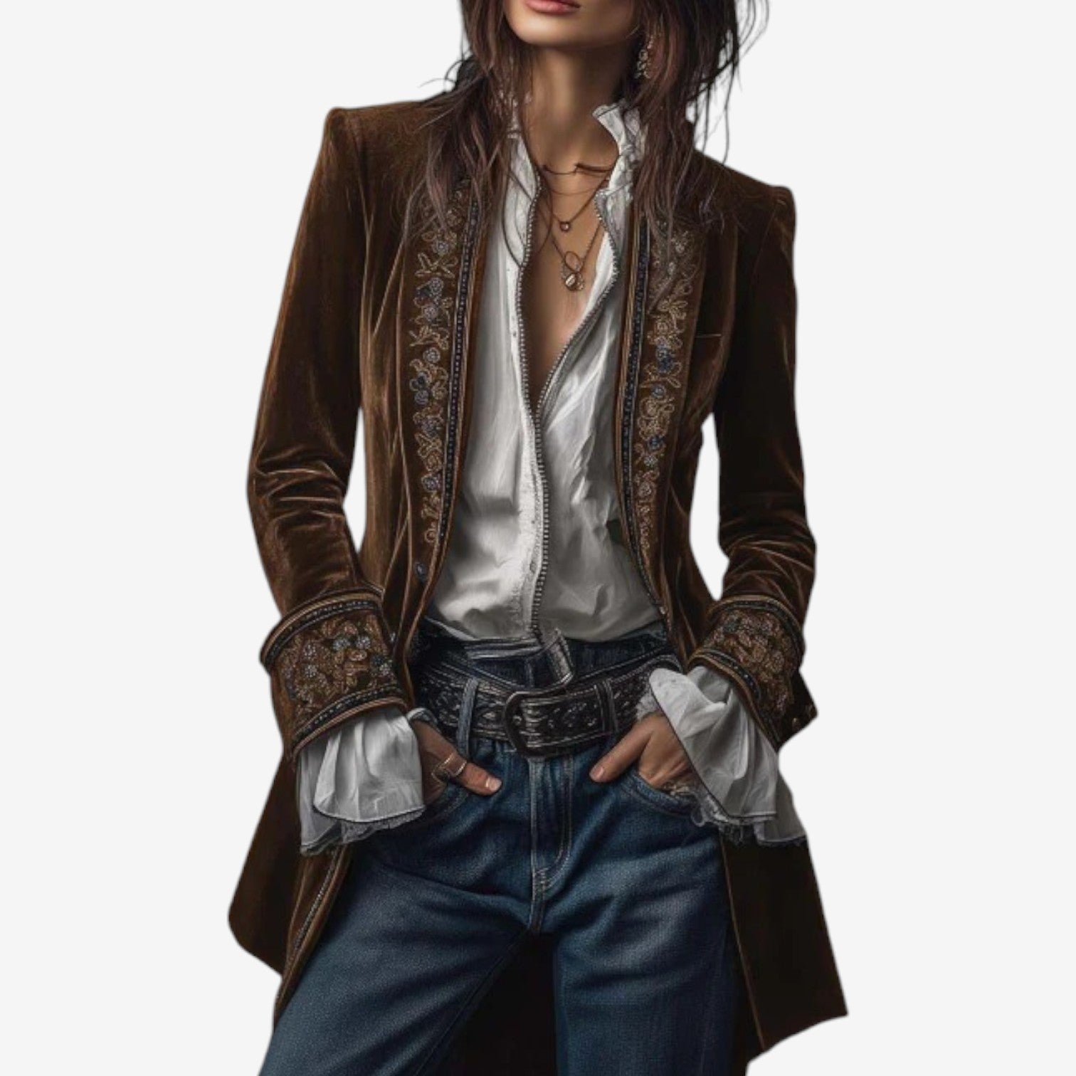 Ramousse™ Embroidered Blazer