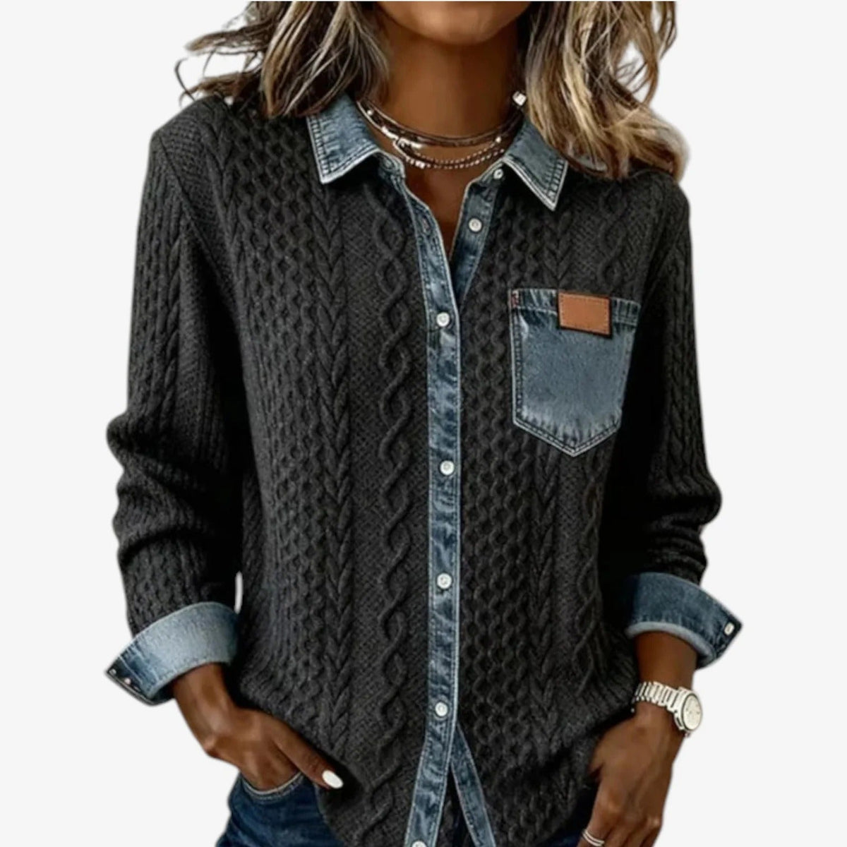 Braided Jacket Cicchelli™ Braided Jacket