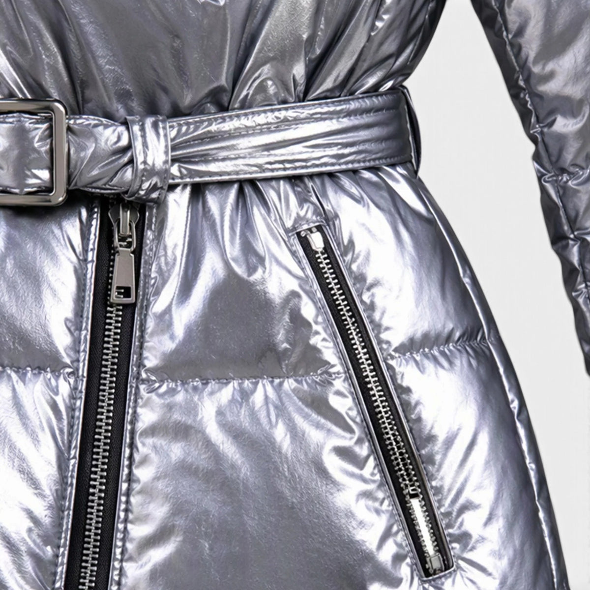 Natalia™ Quilted Fur-Trim Winter Jacket