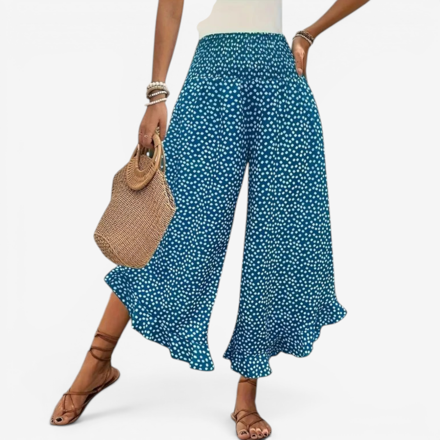 Ceffy™ Wide leg trousers