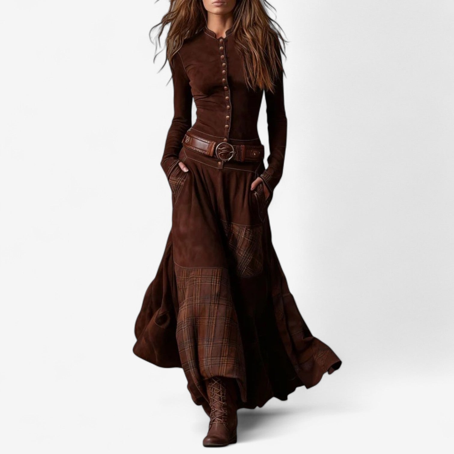 Garnier™ Suede Dress