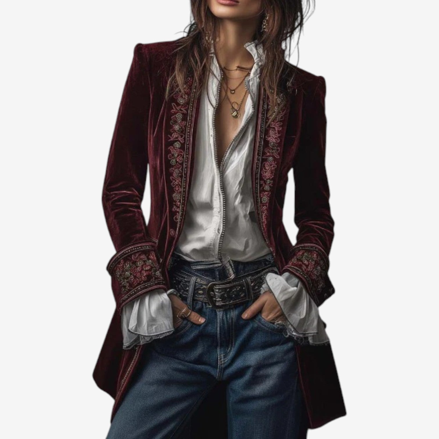 Ramousse™ Embroidered Blazer