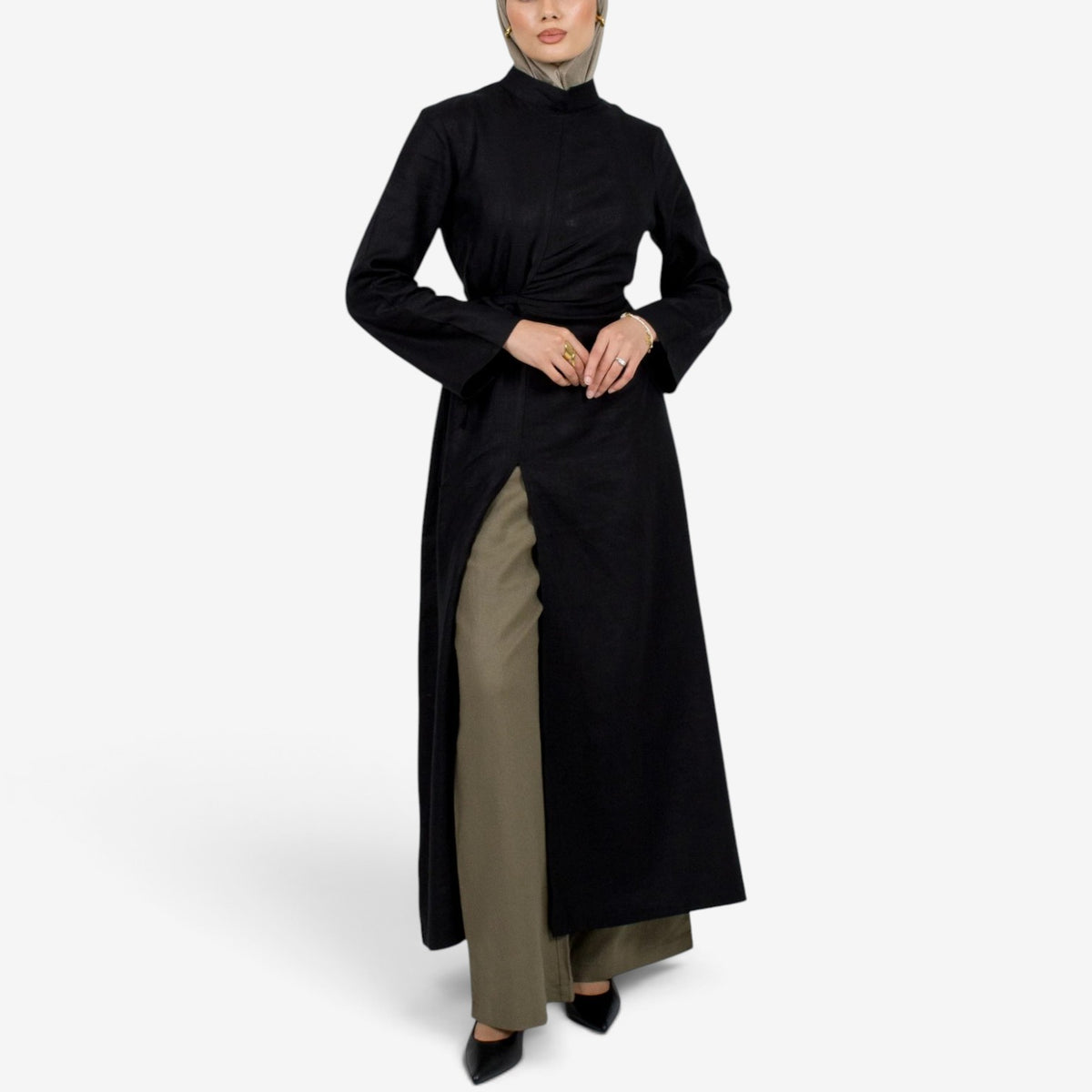 Yasmine™ Wrap-Front Tunic Set