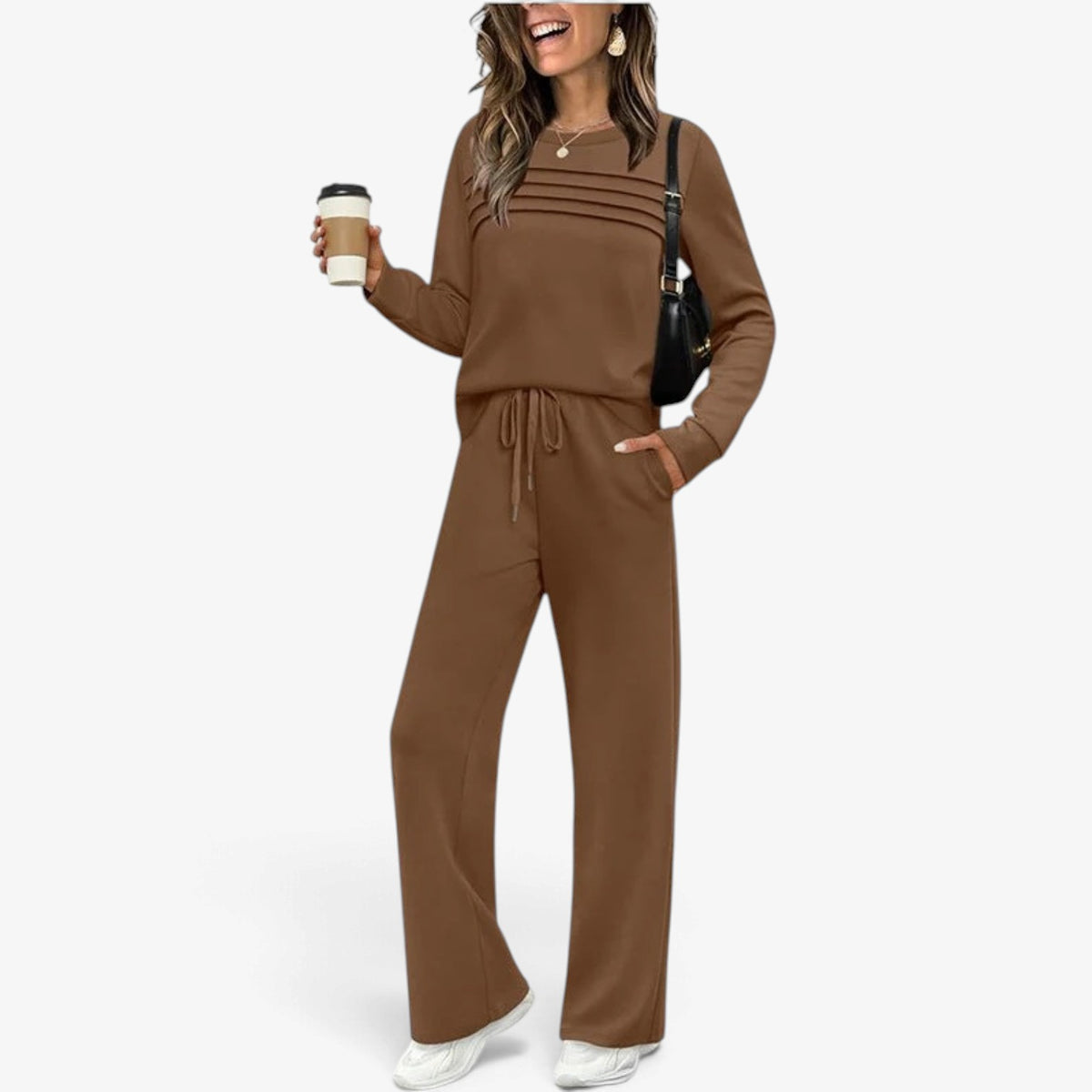 Nadine™ Relaxed Crew-Neck Set