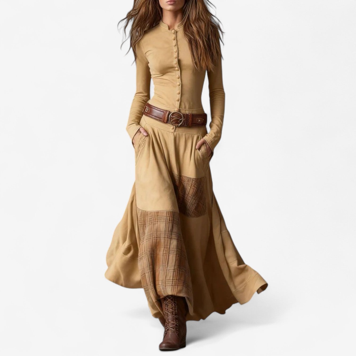 Garnier™ Suede Dress