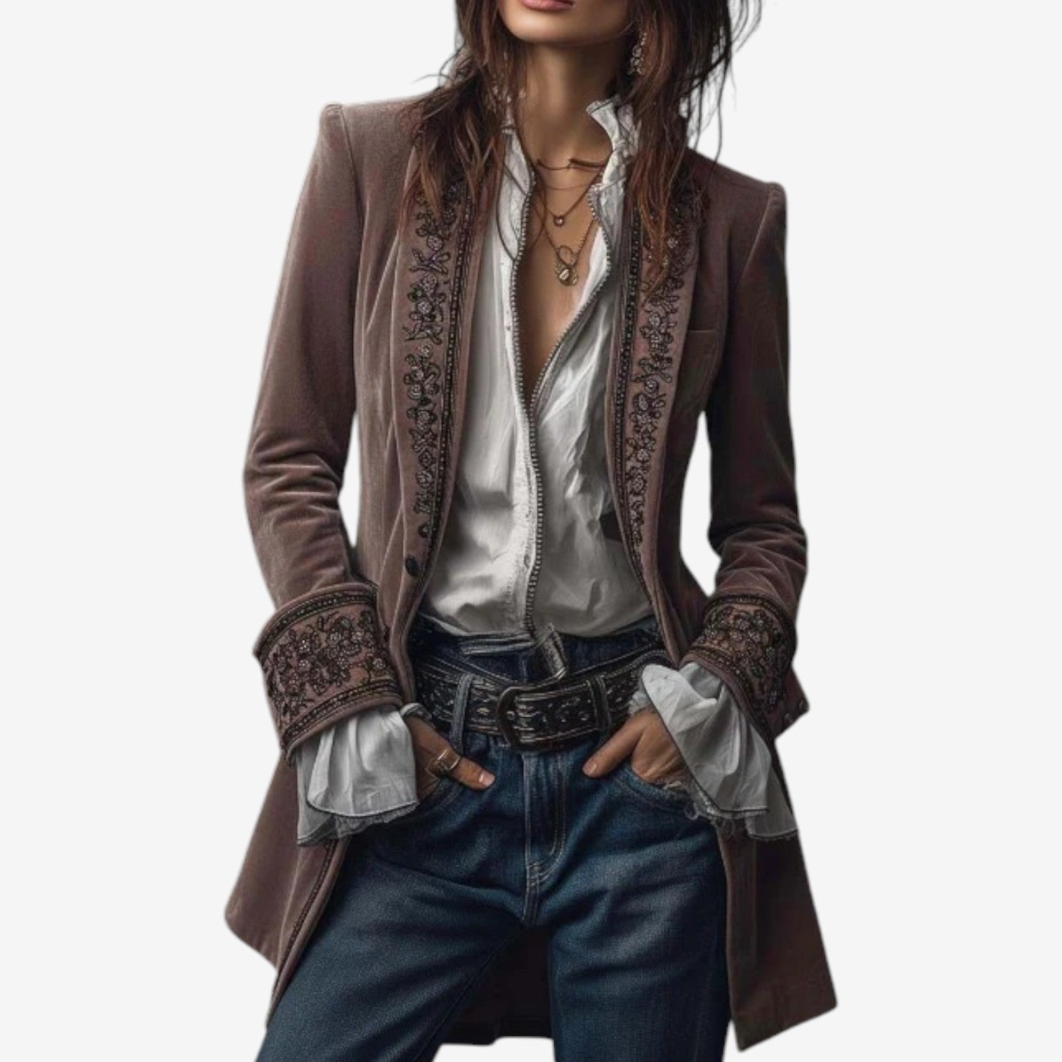 Ramousse™ Embroidered Blazer