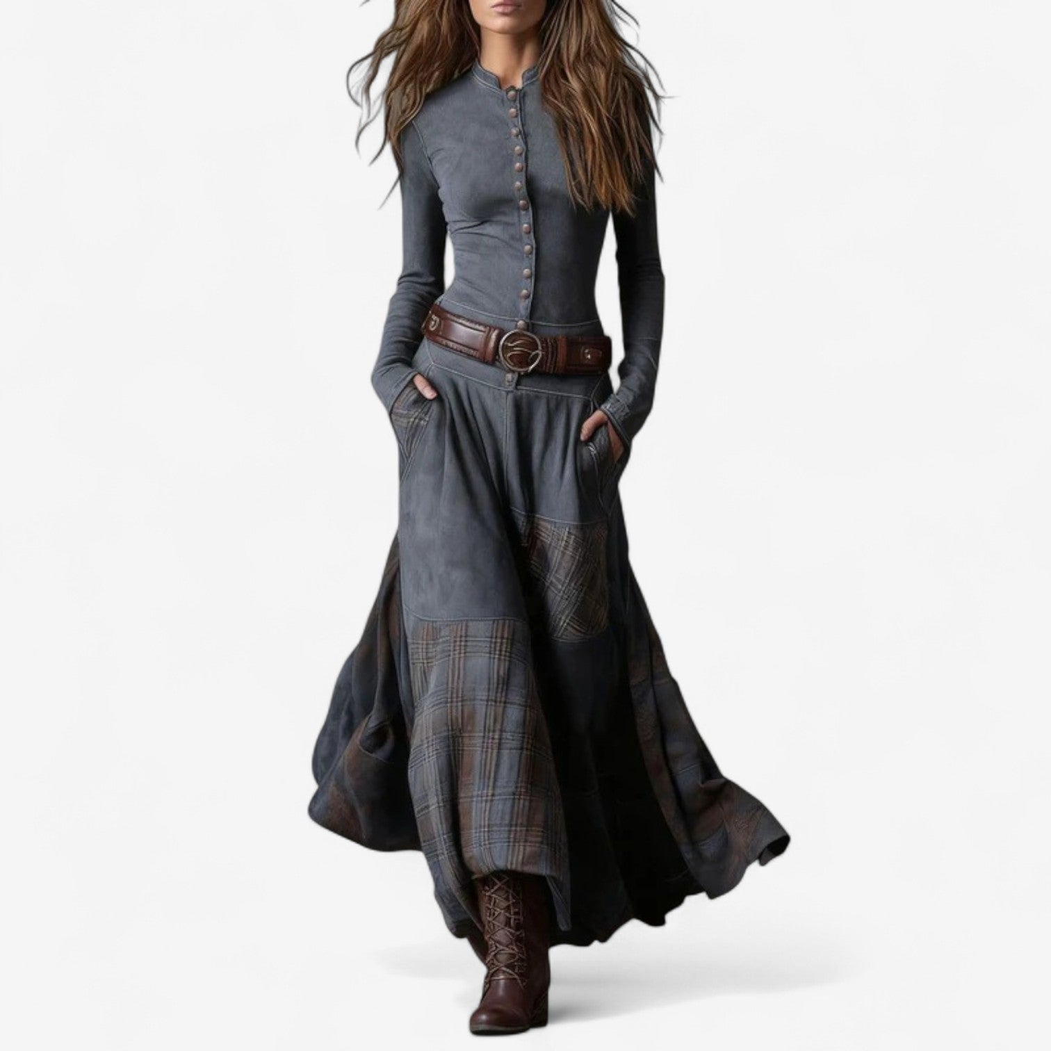 Garnier™ Suede Dress