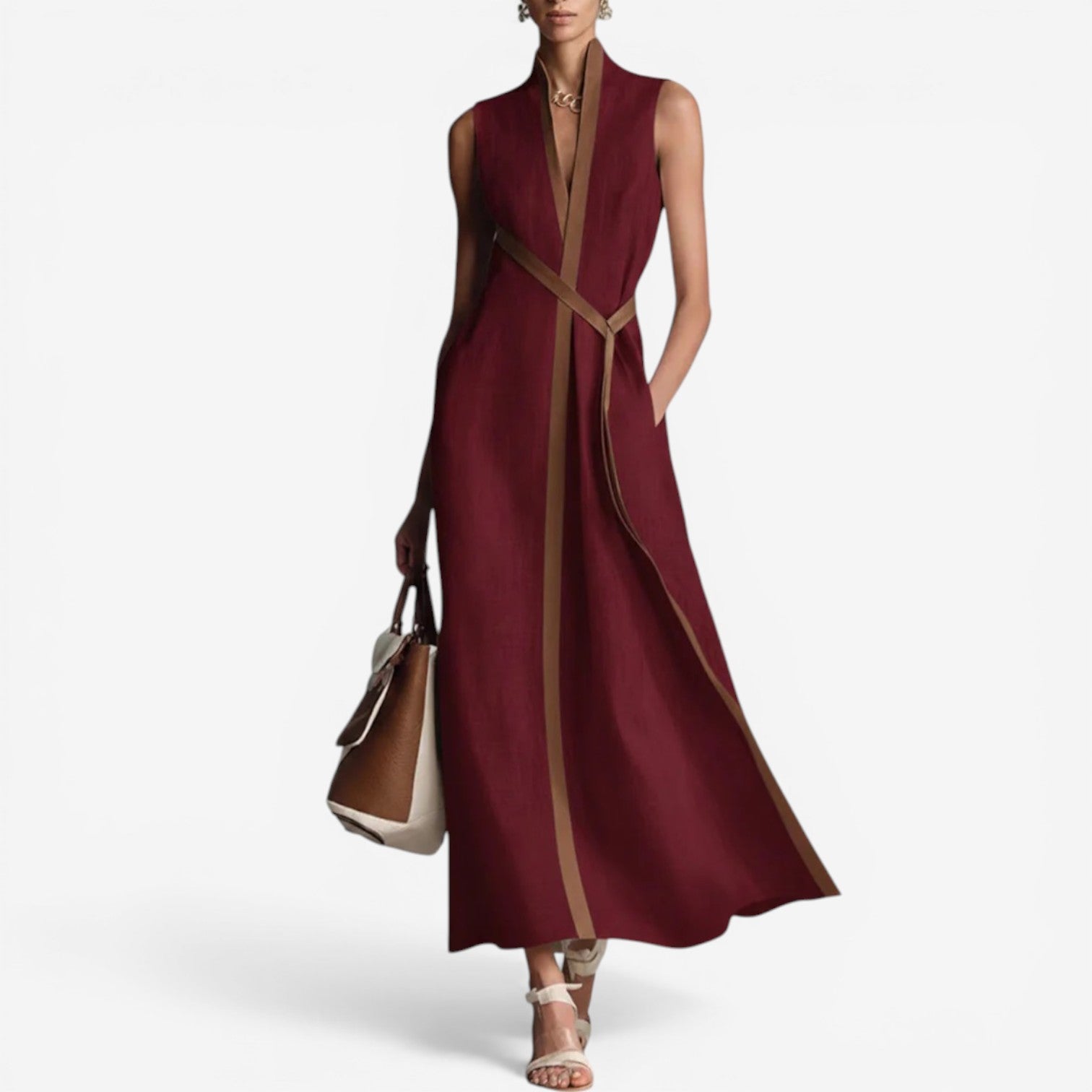 Allena™ Modern wrap dress