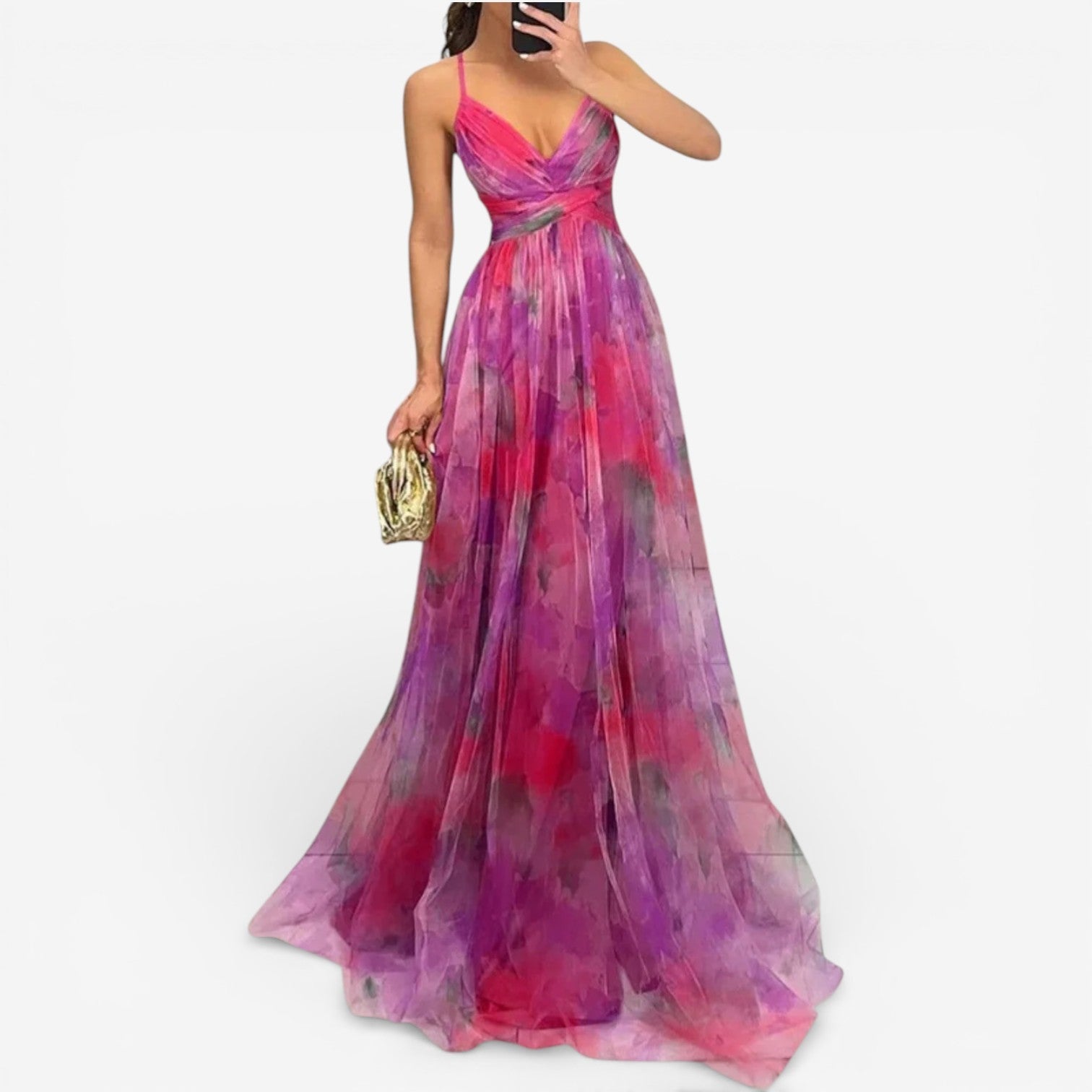 Hilda™ Floral Maxi Dress Style
