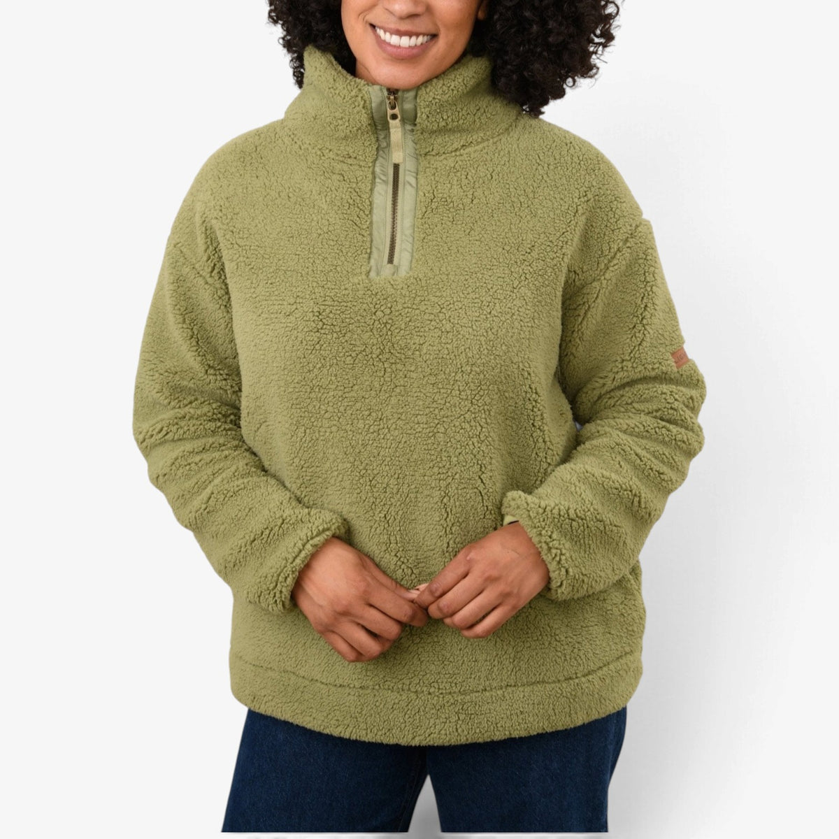 Perpetua™ Sherpa Quarter-Zip Pullover