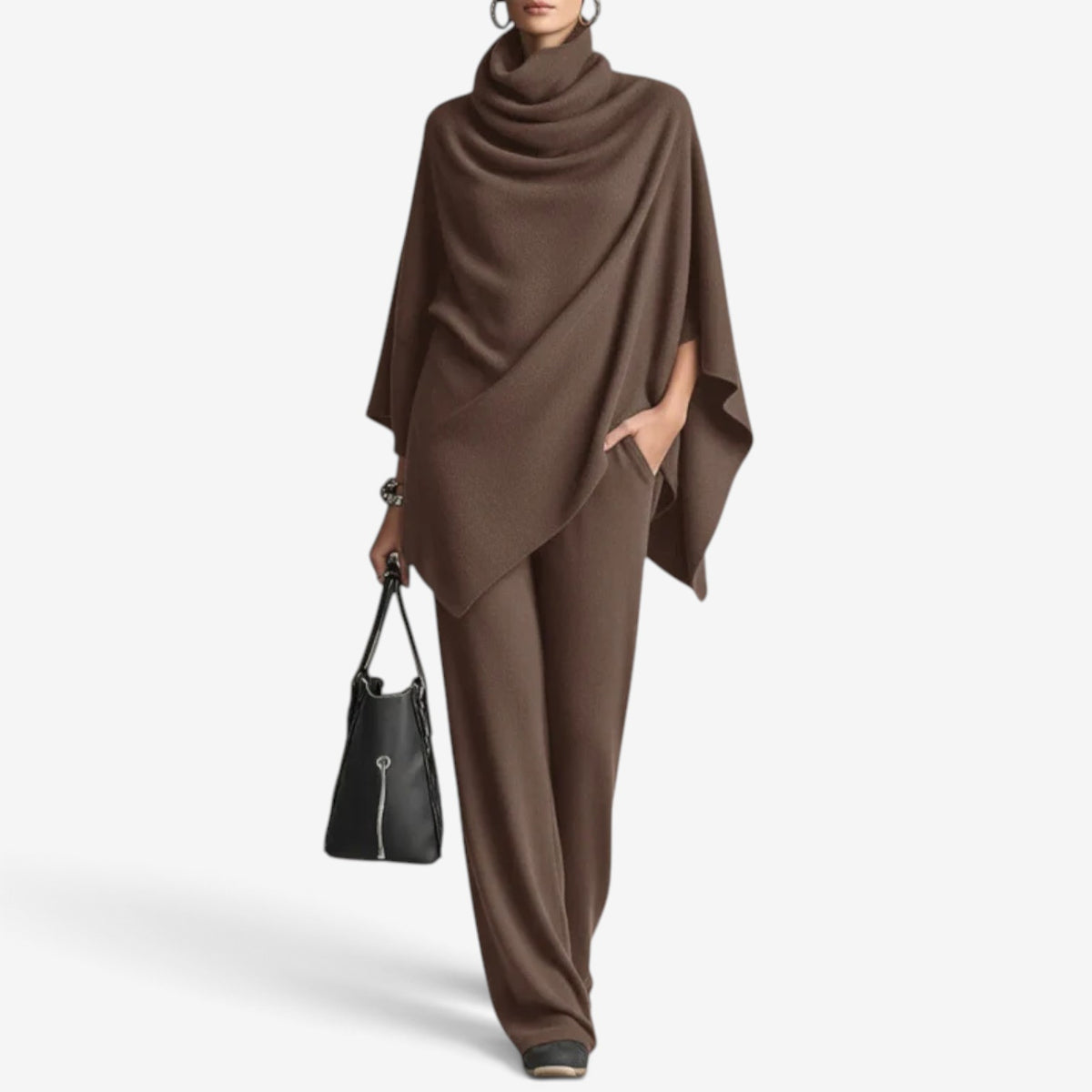 Cassandra™ Draped Poncho Pant Set