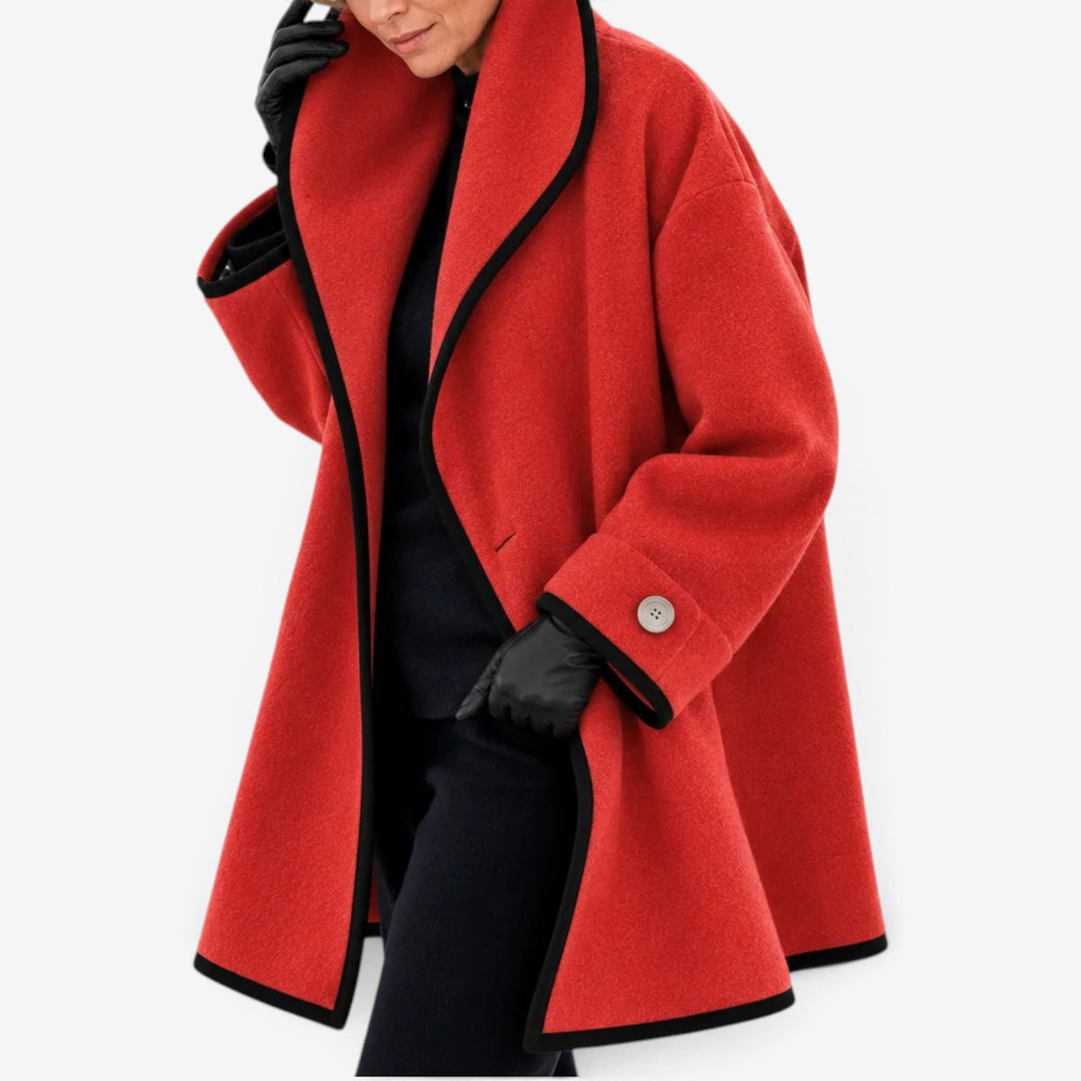 Adele™ Draped Wrap Coat