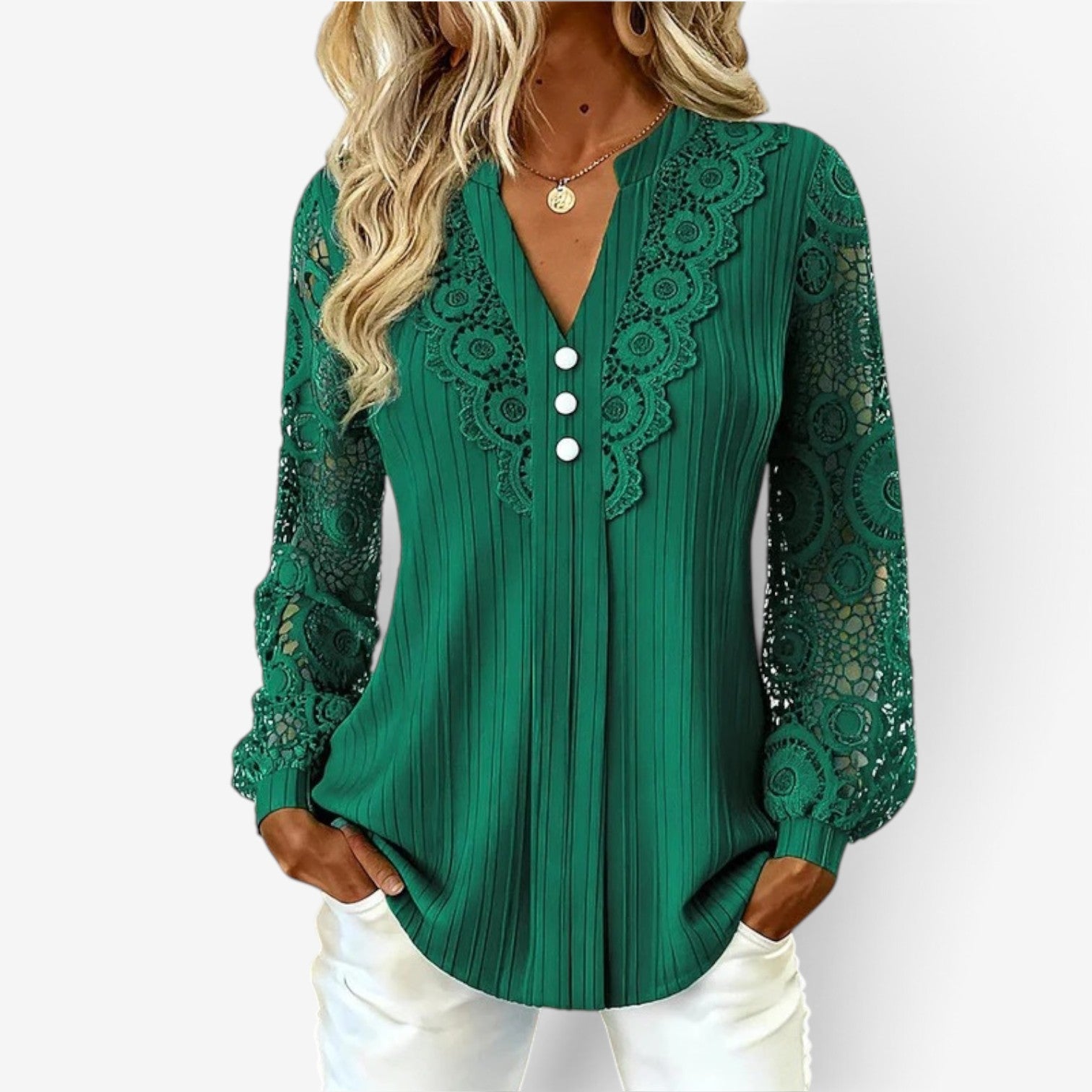 Rhea™ Long-sleeved blouse