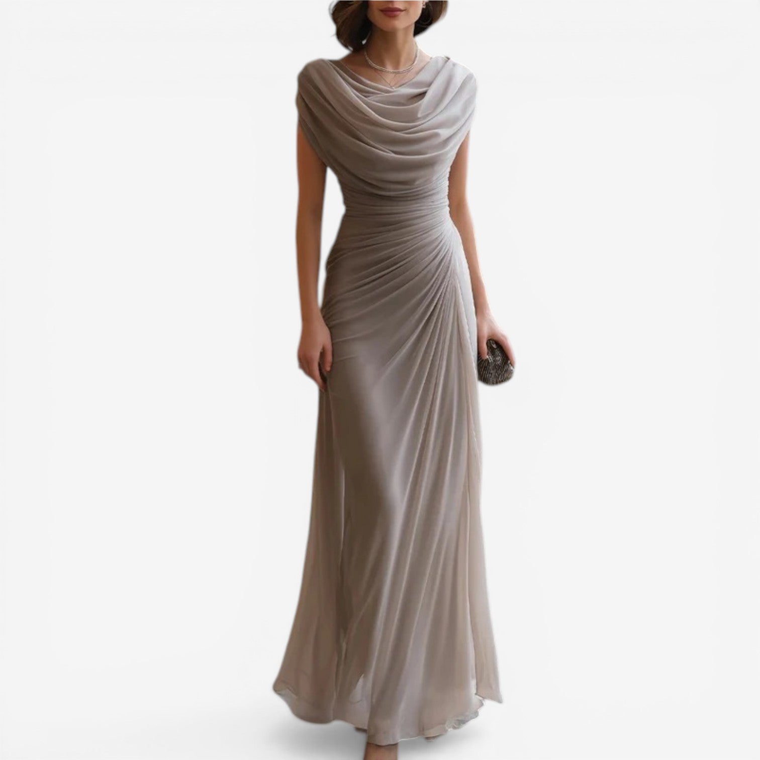 Charmaine™ Long pleated dress