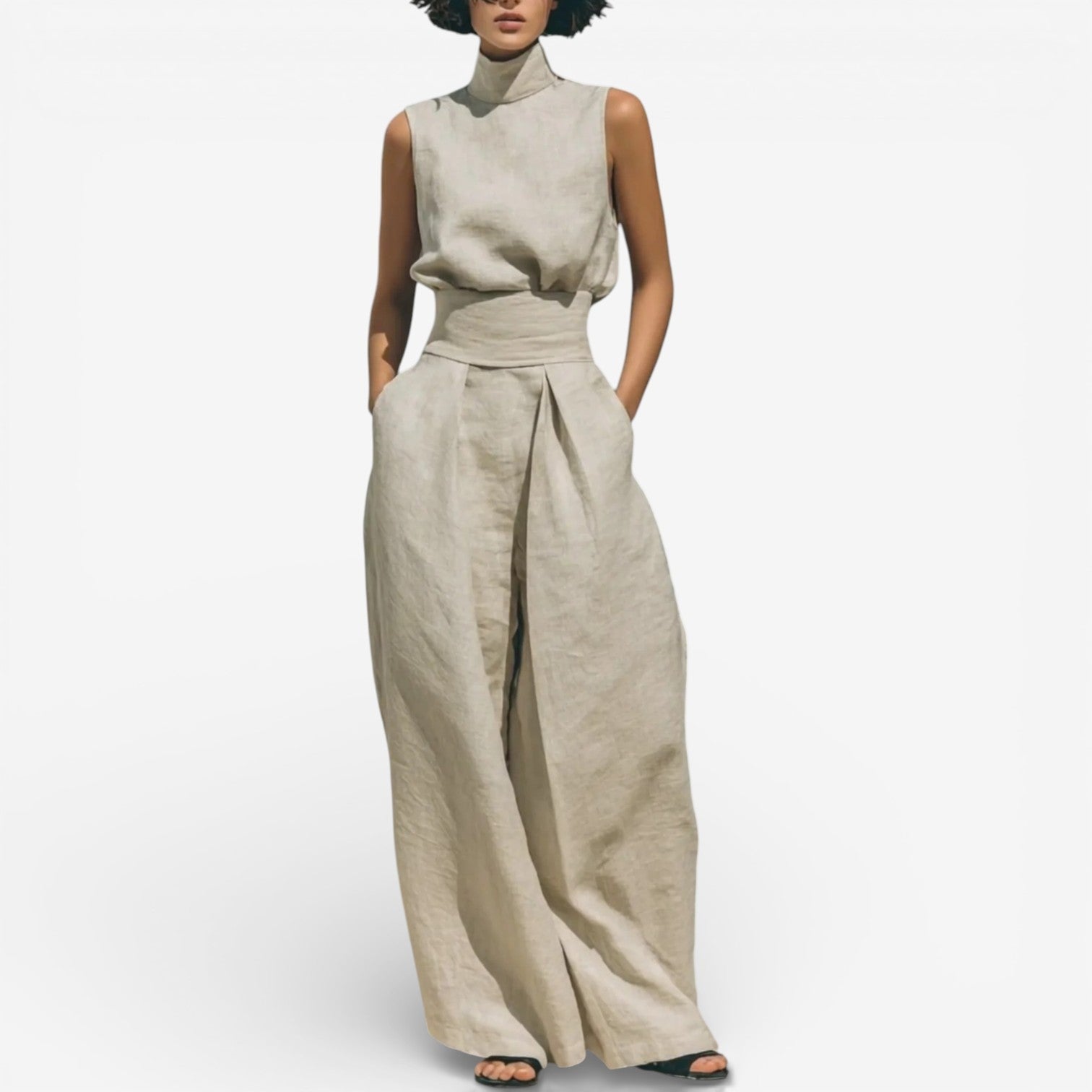 Nina™ Summer Set with Wide-Leg Pants
