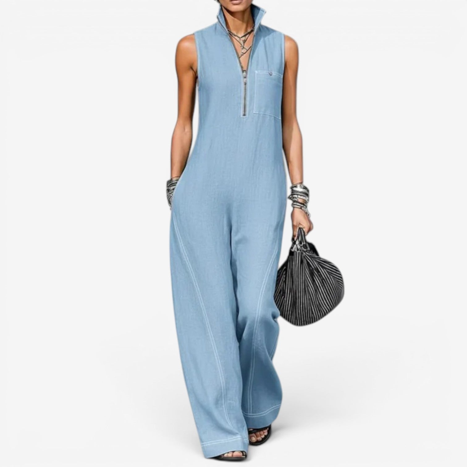 Tanya™ Sleeveless jumpsuit