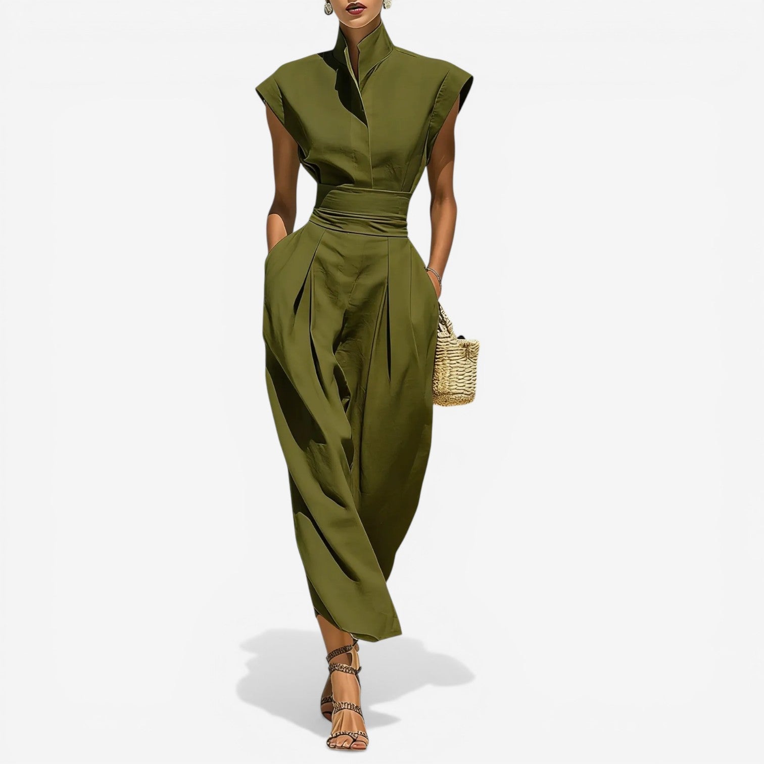 Addison™ High-neck jumpsuit