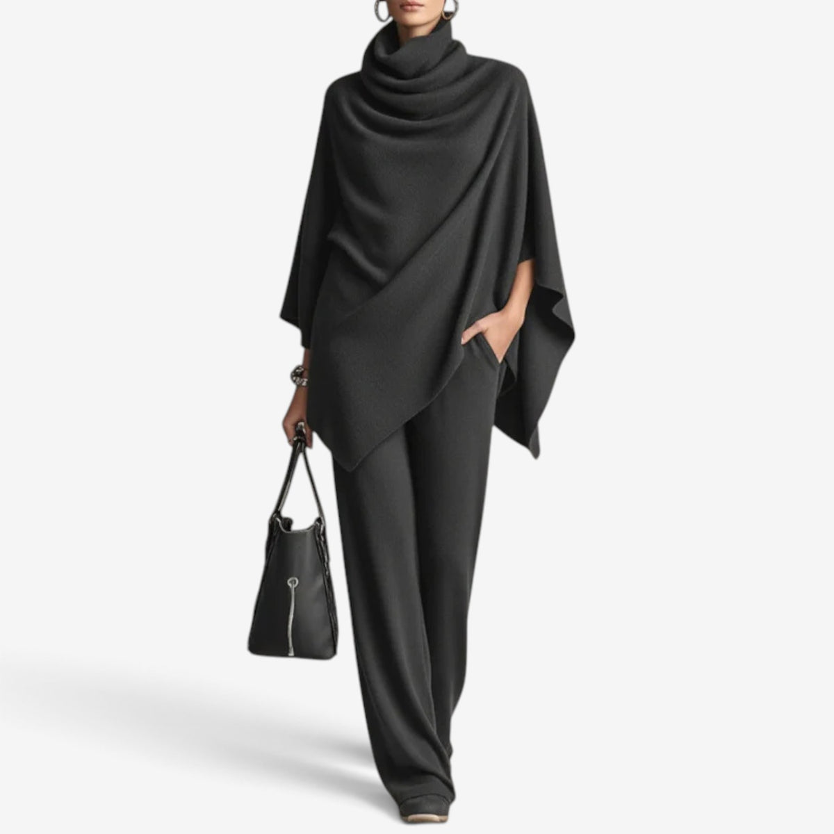 Cassandra™ Draped Poncho Pant Set